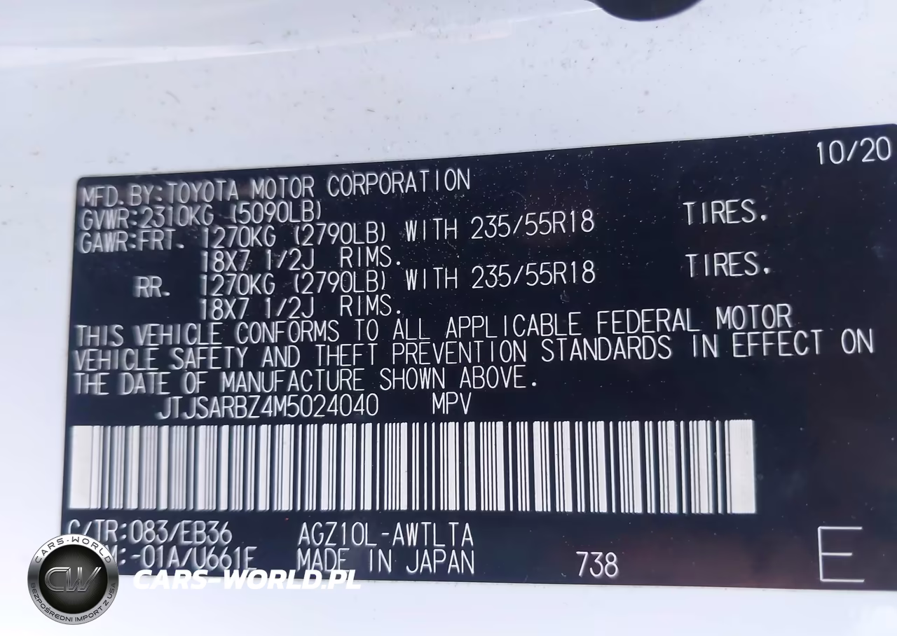 2021 Lexus Nx 300 F Sport VIN:JTJSARBZ4M5024040 - 9
