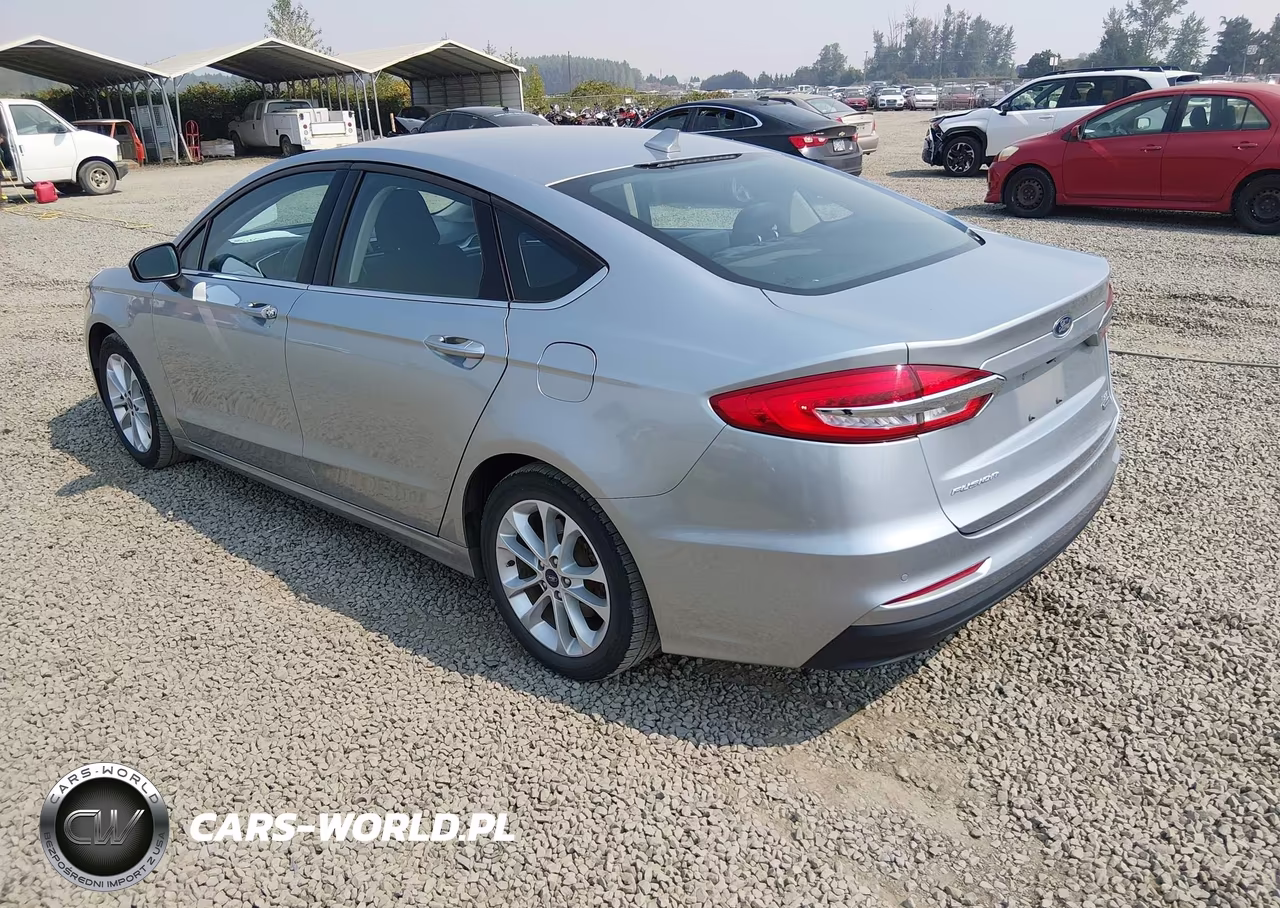 2020 Ford Fusion Hybrid Se VIN:3FA6P0LU4LR226301 - 3