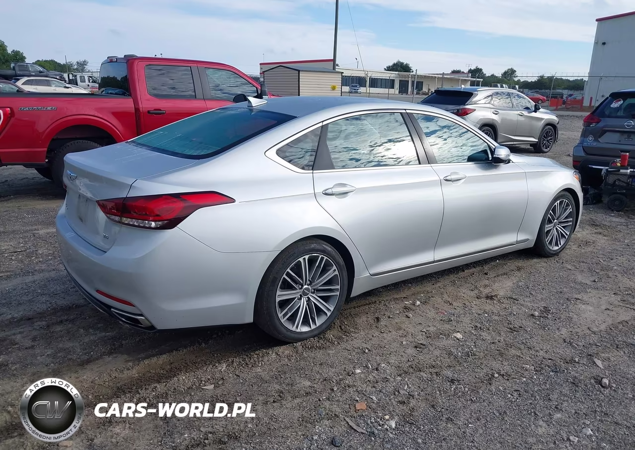 2018 Genesis G80 3.8 VIN:KMHGN4JE8JU249539 - 4