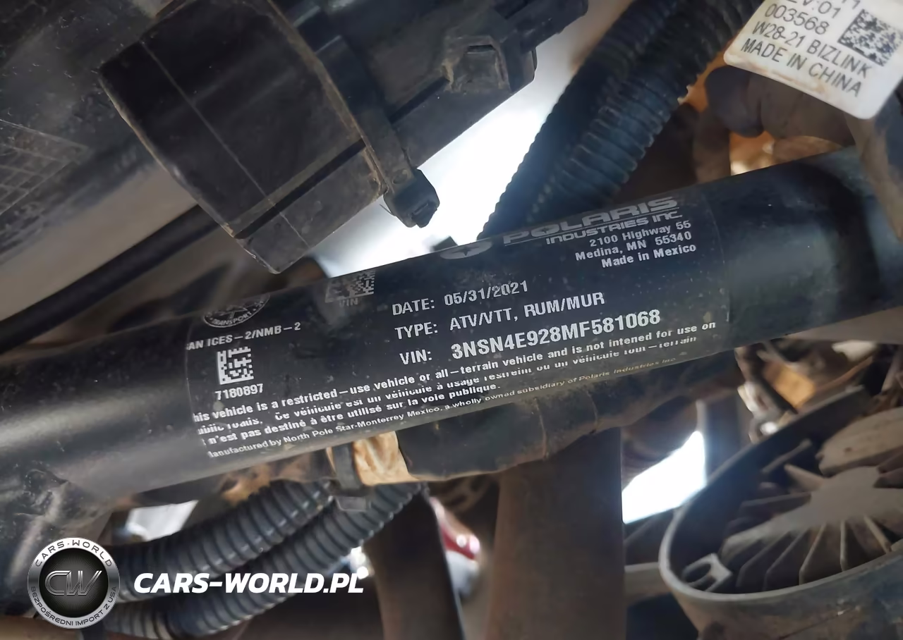 2021 Polaris Rzr Xp 4 Turbo VIN:3NSN4E928MF581068 - 10