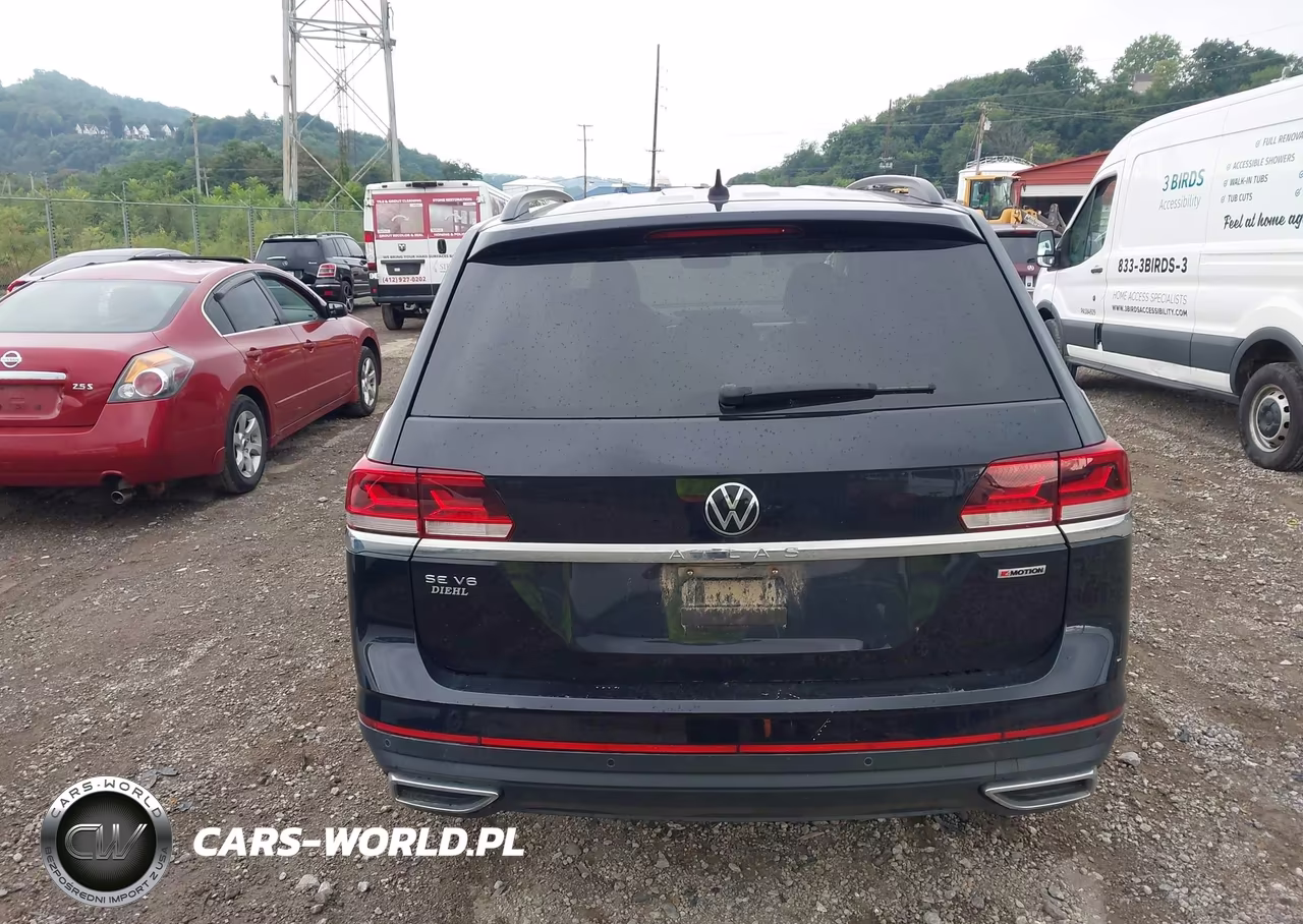 2021 Volkswagen Atlas 3.6L V6 Se W-Technology VIN:1V2HR2CAXMC591854 - 17