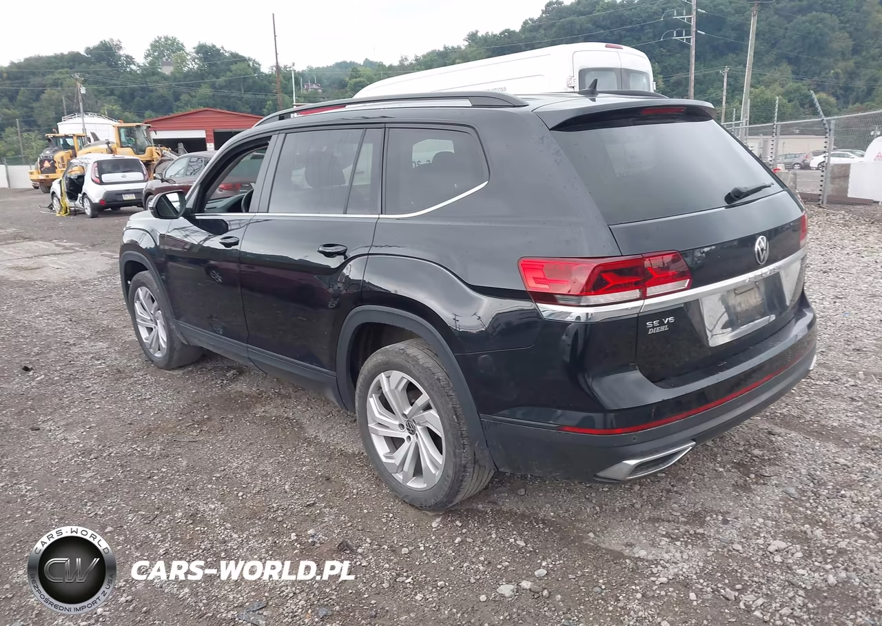 2021 Volkswagen Atlas 3.6L V6 Se W-Technology VIN:1V2HR2CAXMC591854 - 3