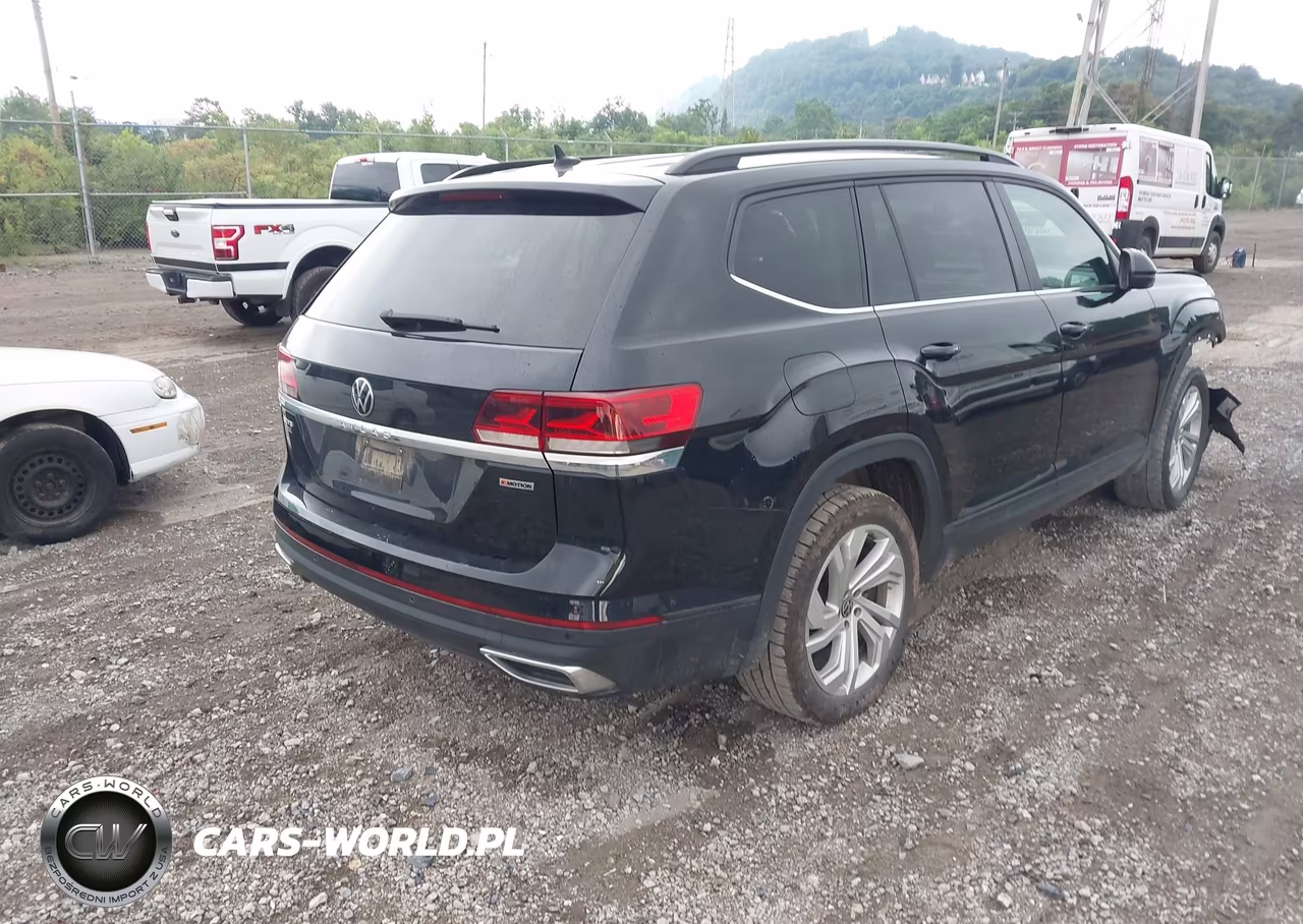 2021 Volkswagen Atlas 3.6L V6 Se W-Technology VIN:1V2HR2CAXMC591854 - 4