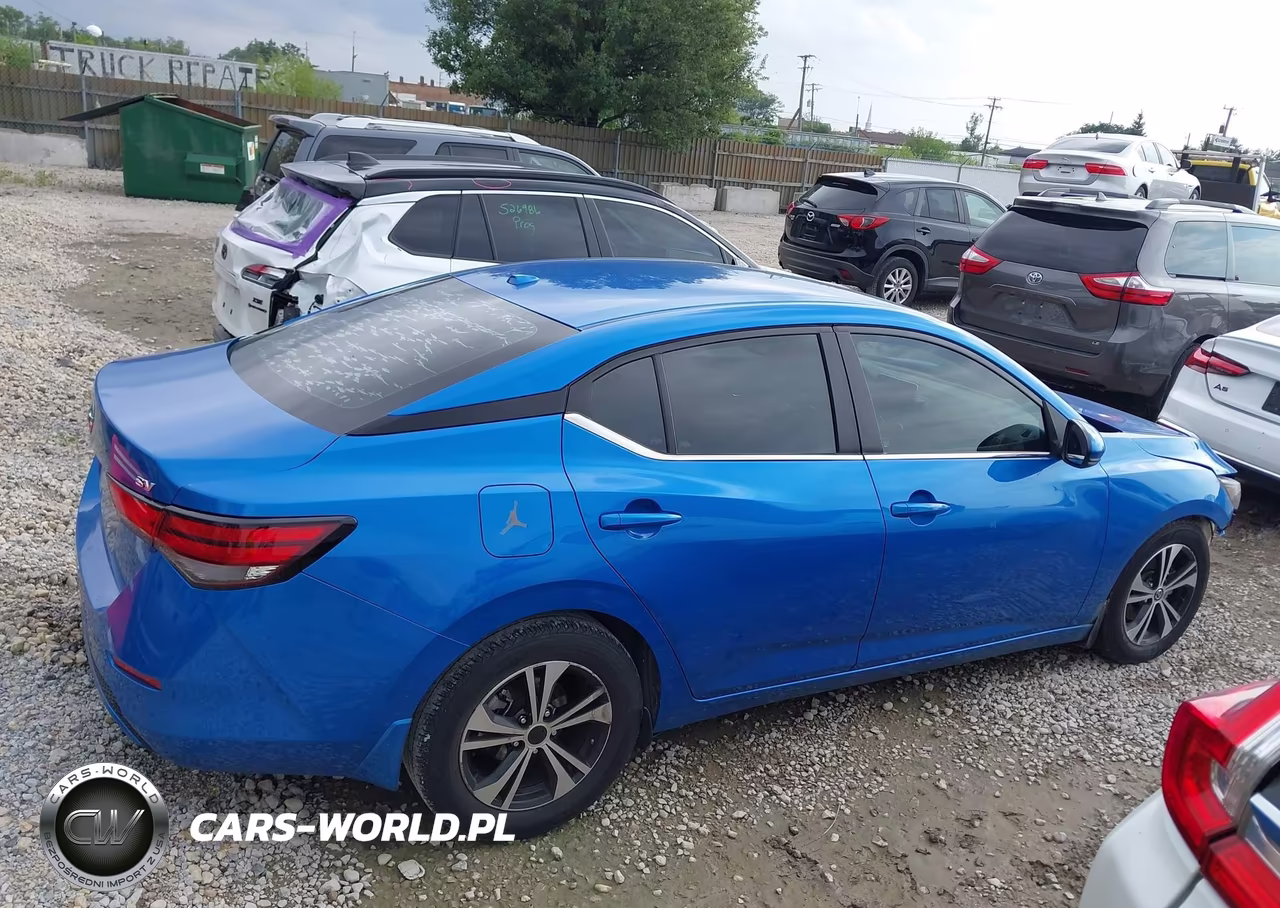 2020 Nissan Sentra Sv Xtronic Cvt VIN:3N1AB8CV9LY233912 - 14