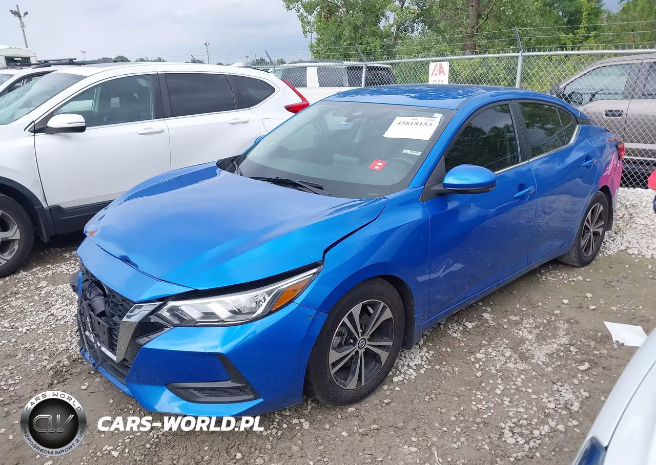 2020 Nissan Sentra Sv Xtronic Cvt VIN:3N1AB8CV9LY233912 - 2