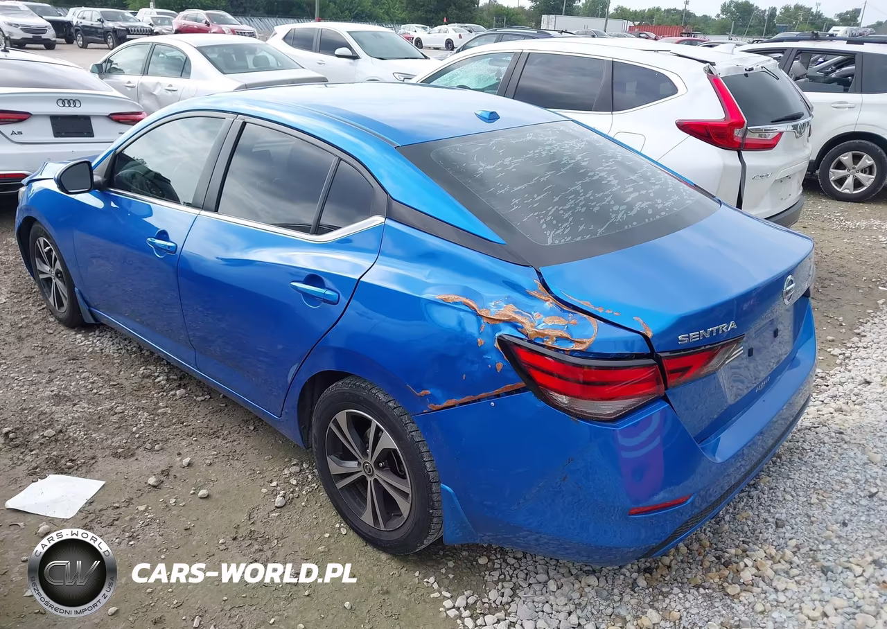 2020 Nissan Sentra Sv Xtronic Cvt VIN:3N1AB8CV9LY233912 - 3