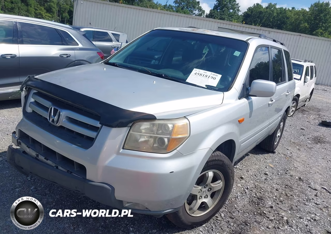 2008 Honda Pilot Se VIN:5FNYF18338B020293 - 2