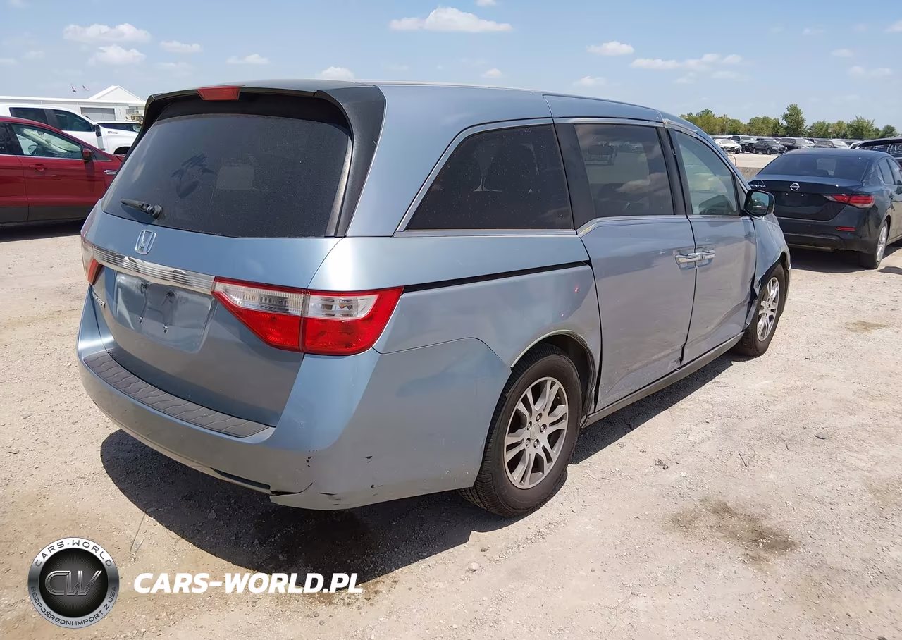 2012 Honda Odyssey Ex VIN:5FNRL5H46CB093373 - 4
