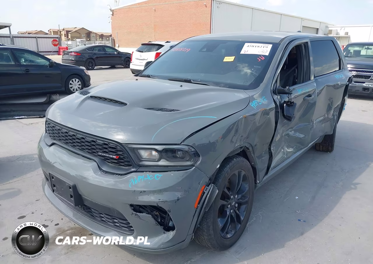 2022 Dodge Durango Gt Plus Rwd VIN:1C4RDHDGXNC159034 - 2