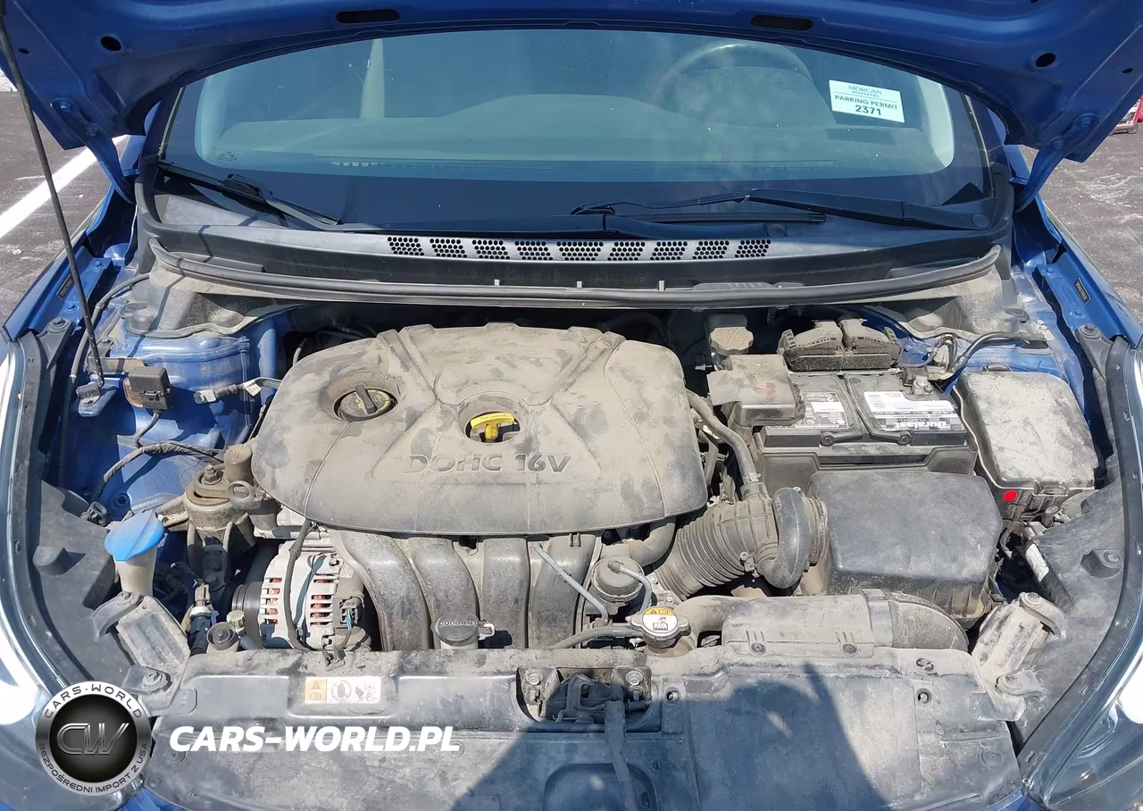 2015 Hyundai Elantra Se VIN:5NPDH4AE7FH649303 - 10