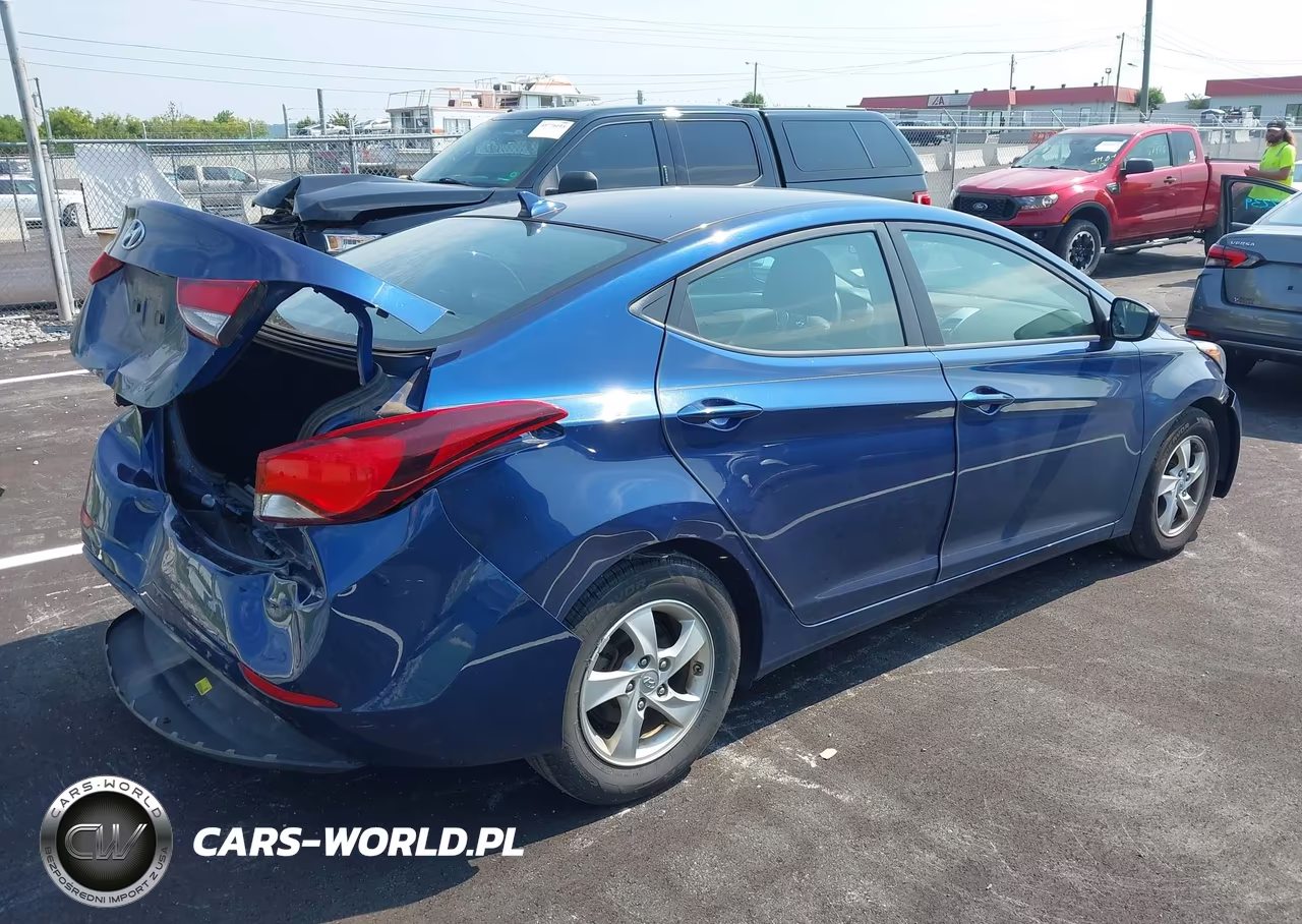 2015 Hyundai Elantra Se VIN:5NPDH4AE7FH649303 - 4
