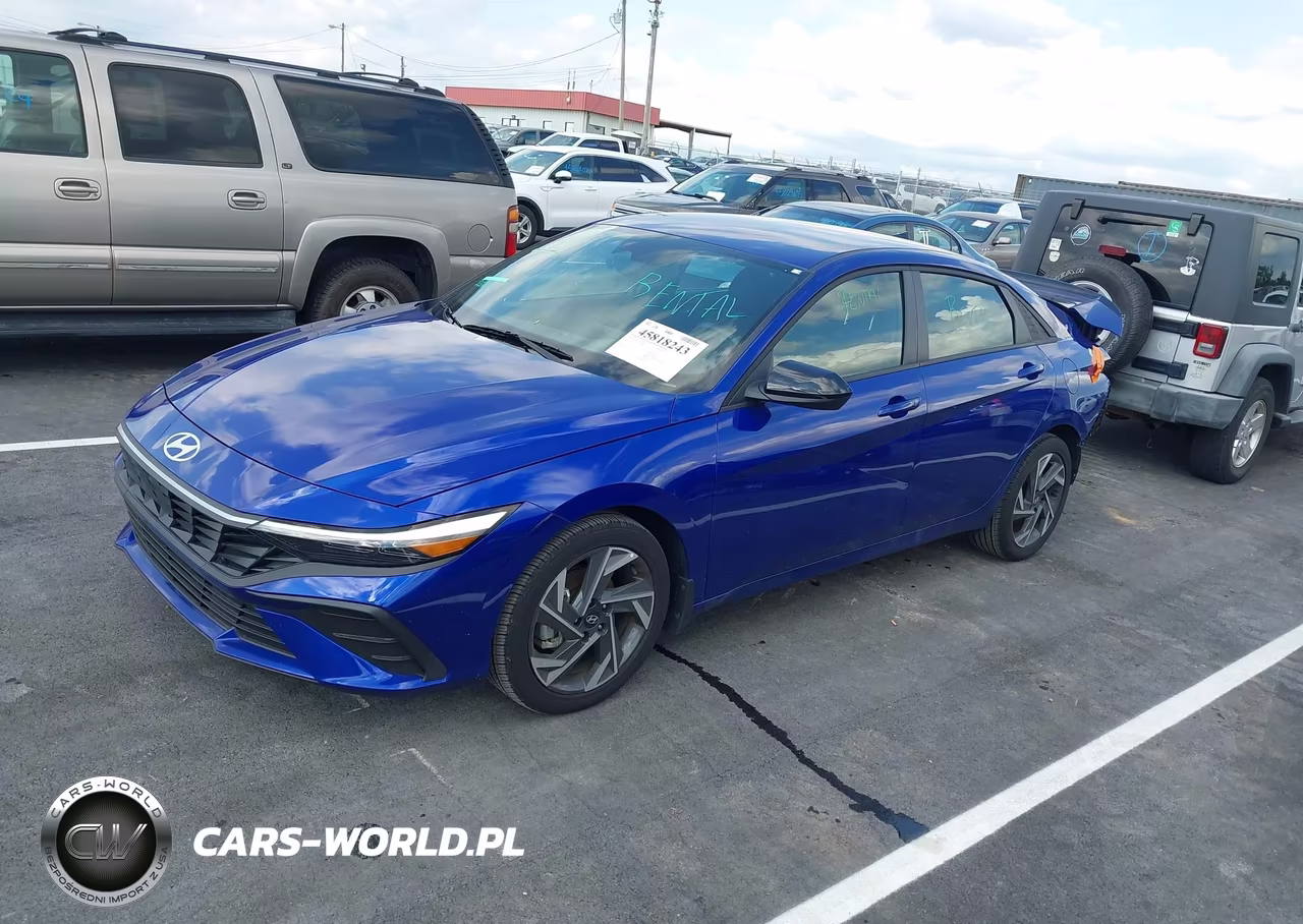 2025 Hyundai Elantra Sel Sport VIN:KMHLM4DG3SU019861 - 2