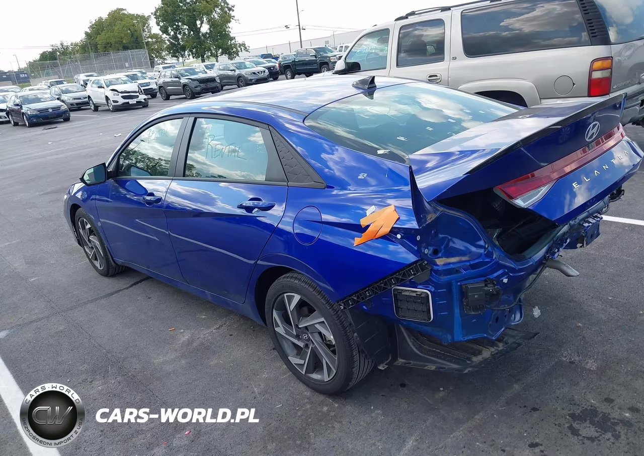 2025 Hyundai Elantra Sel Sport VIN:KMHLM4DG3SU019861 - 3
