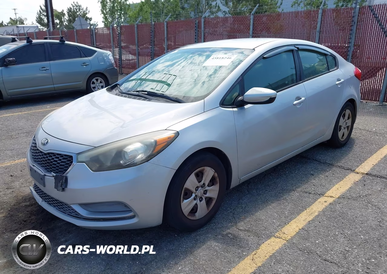 2015 Kia Forte Lx VIN:KNAFK4A6XF5426124 - 2