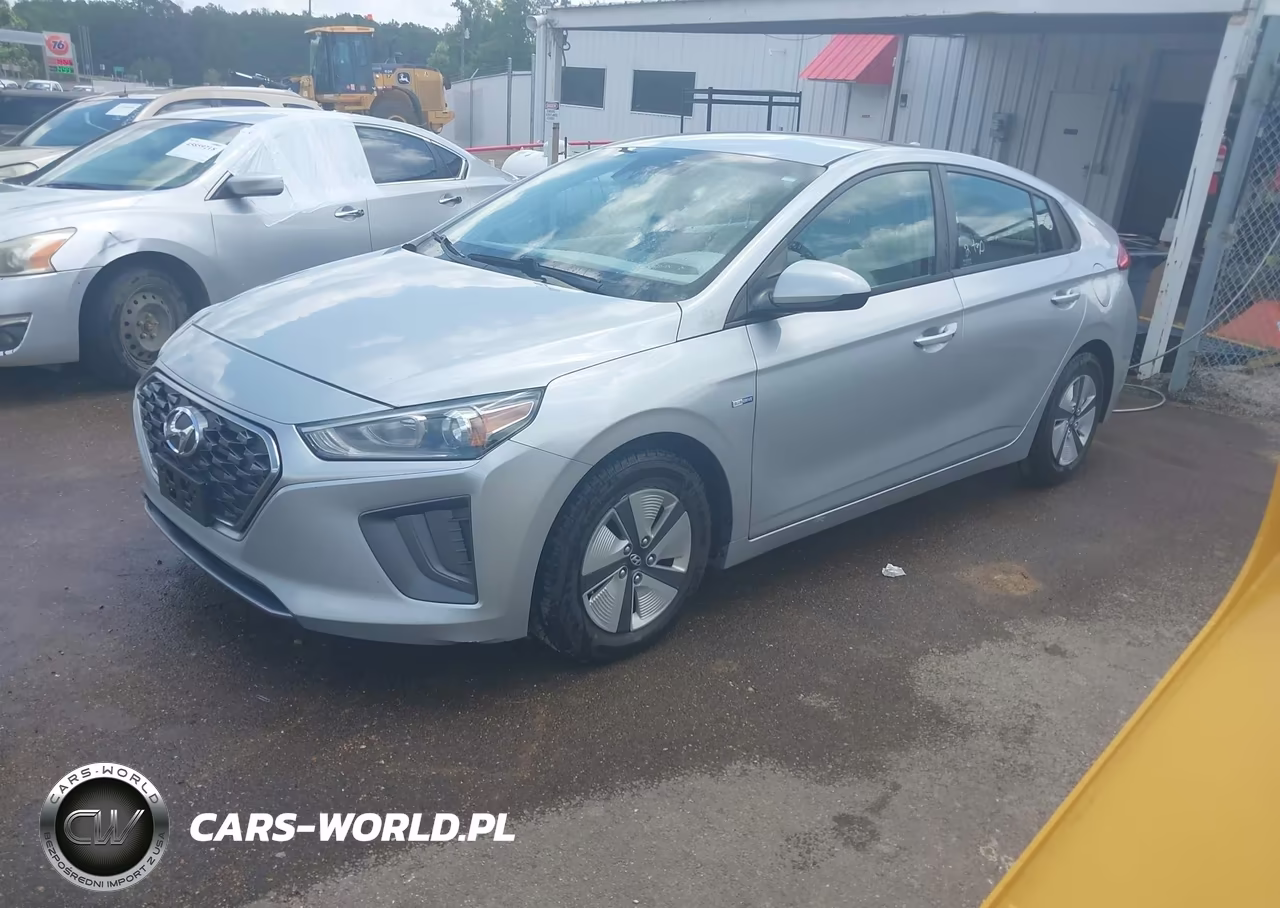 2020 Hyundai Ioniq Hybrid Blue VIN:KMHC65LC6LU232111 - 2