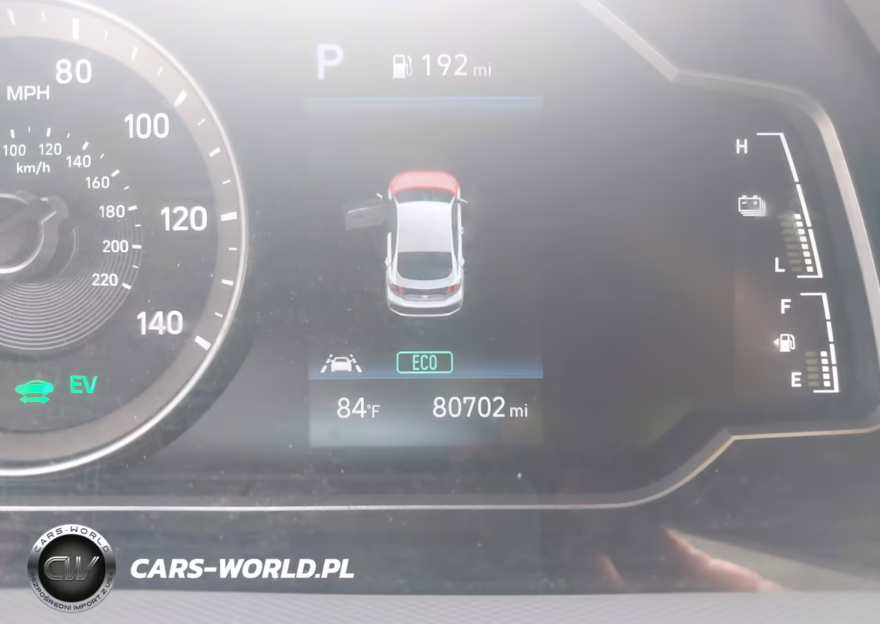 2020 Hyundai Ioniq Hybrid Blue VIN:KMHC65LC6LU232111 - 7