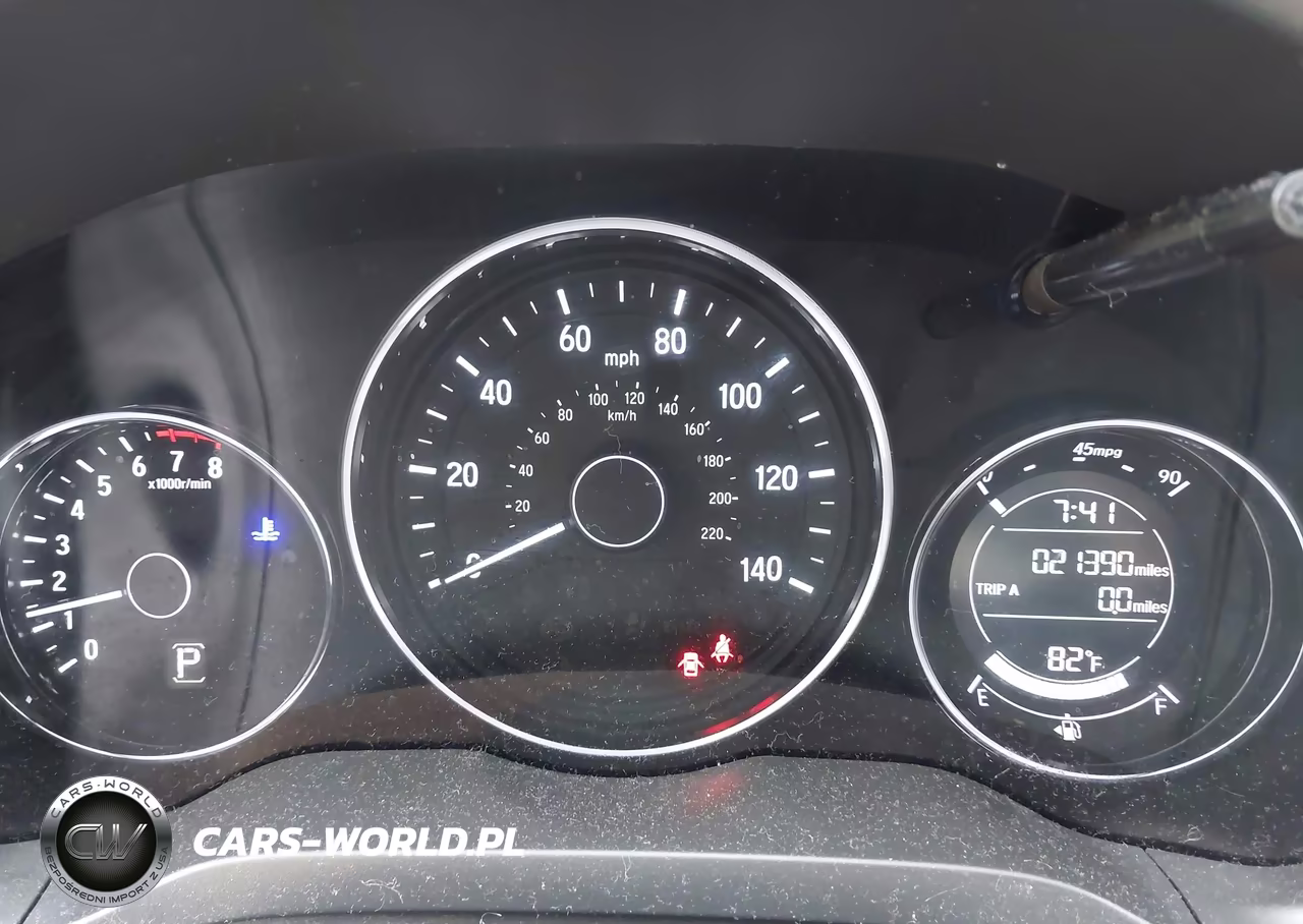 2022 Honda Hr-V Awd Lx VIN:3CZRU6H36NM774488 - 7