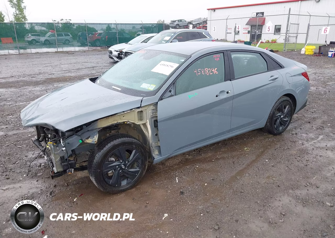 2022 Hyundai Elantra Sel VIN:KMHLS4AG3NU314215 - 2