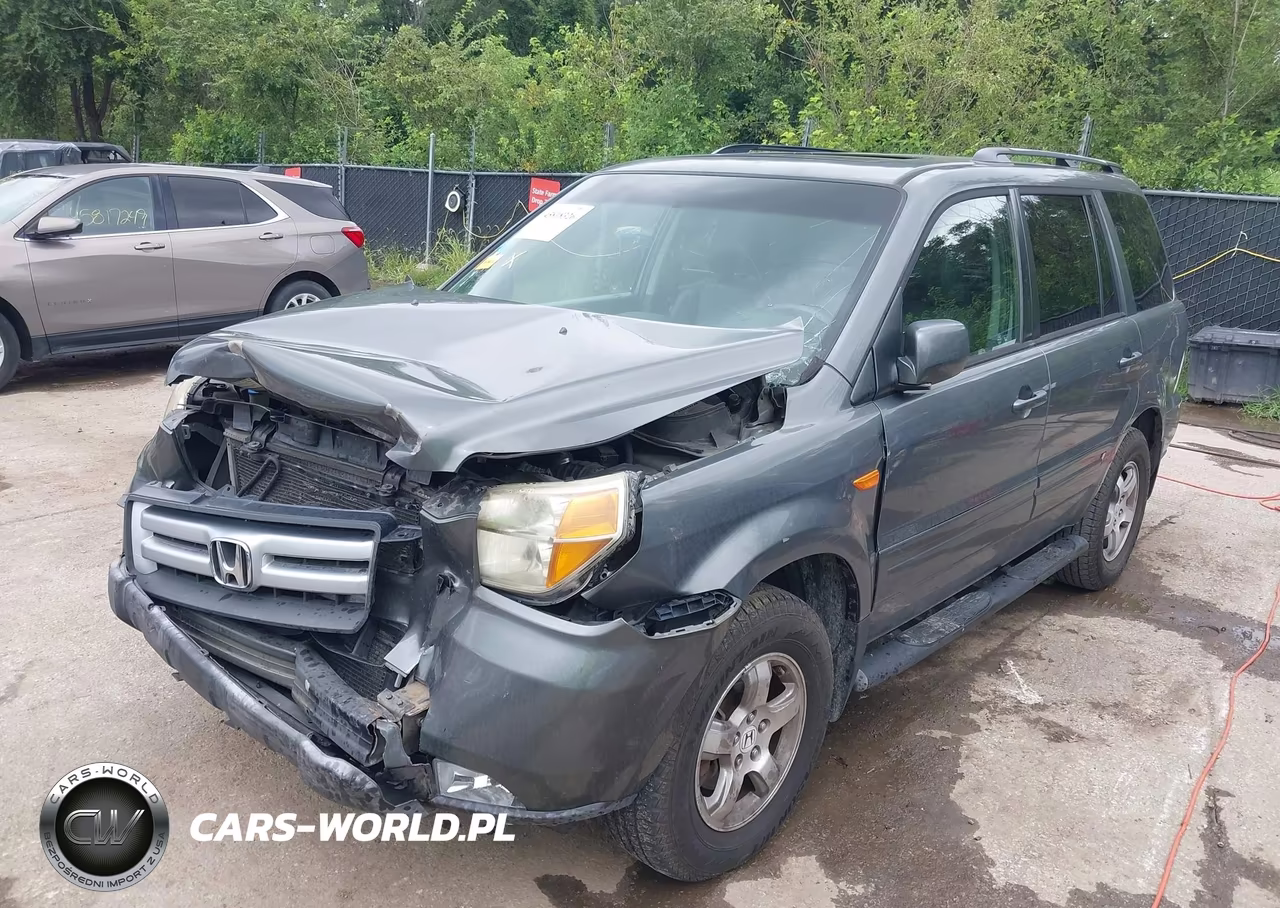 2008 Honda Pilot Ex-L VIN:5FNYF28758B016688 - 2