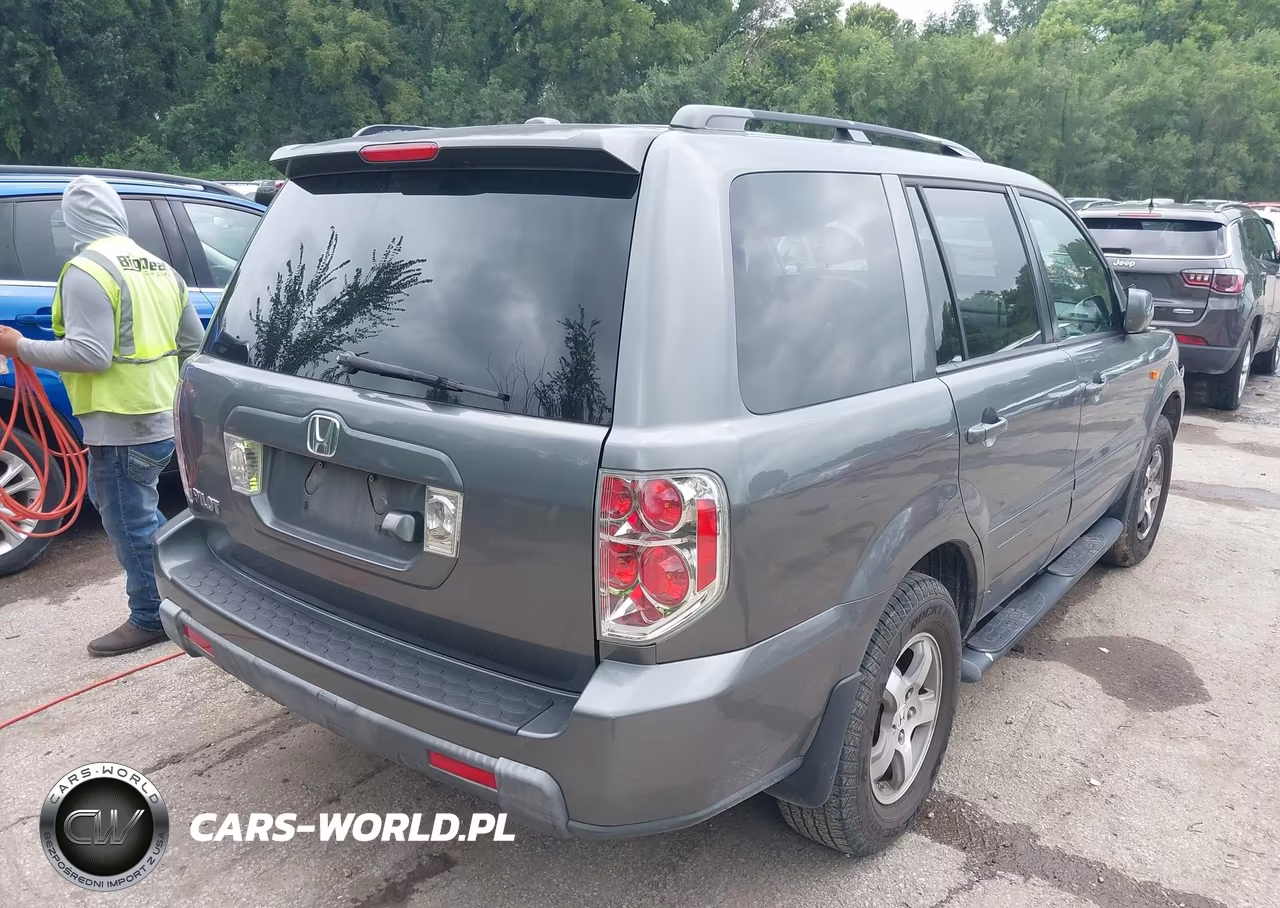 2008 Honda Pilot Ex-L VIN:5FNYF28758B016688 - 4