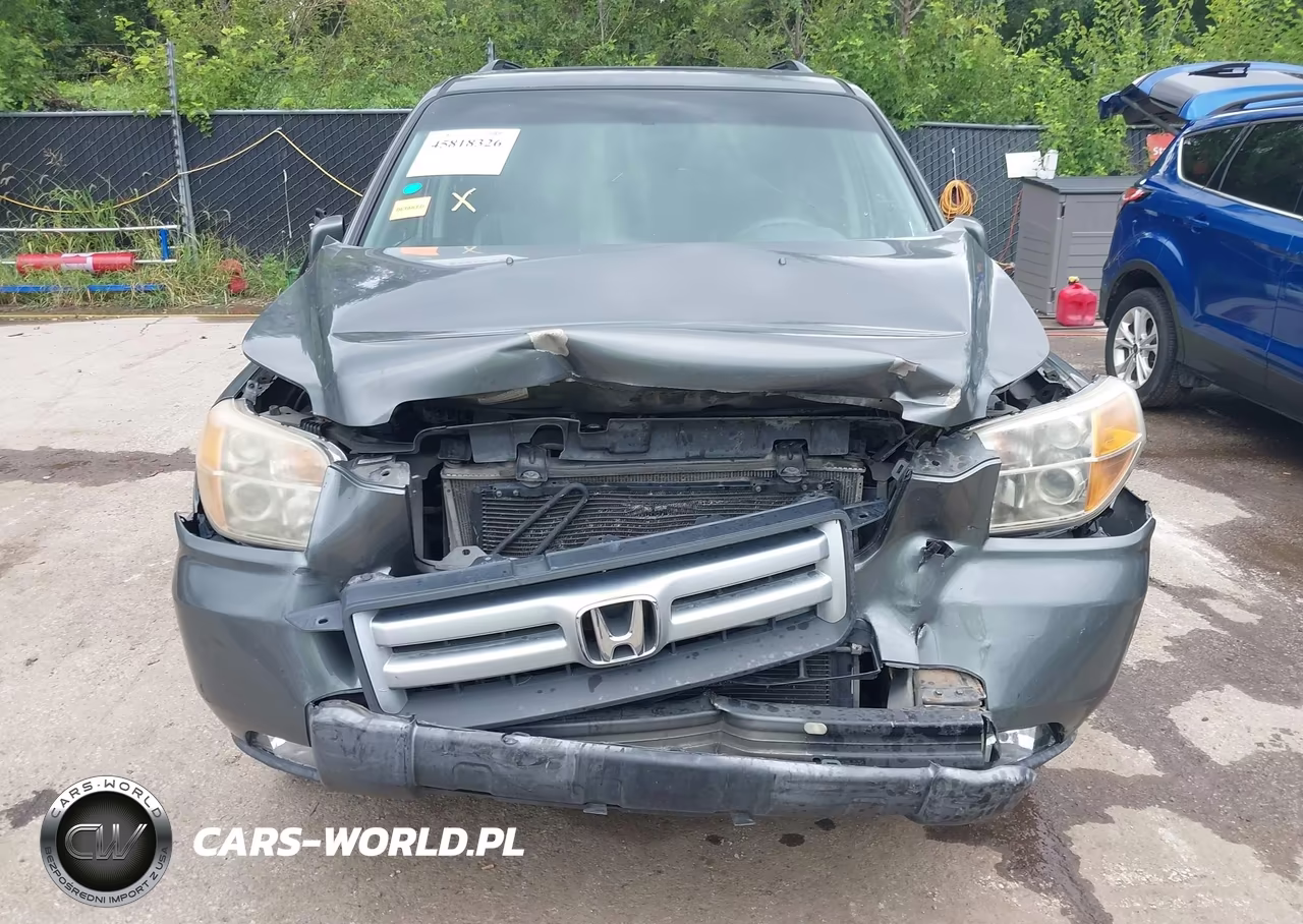 2008 Honda Pilot Ex-L VIN:5FNYF28758B016688 - 6