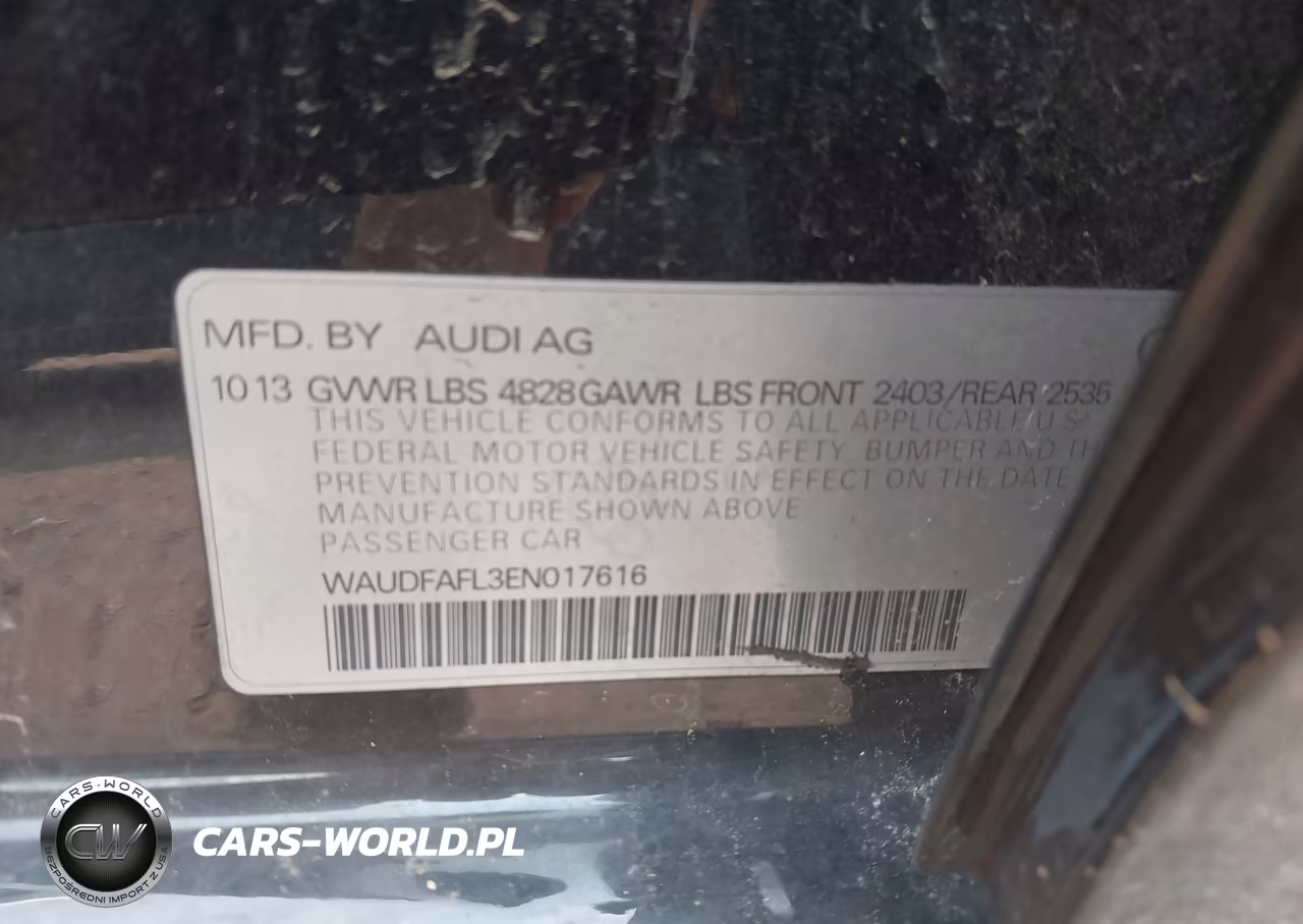 2014 Audi A4 2.0T Premium VIN:WAUDFAFL3EN017616 - 9