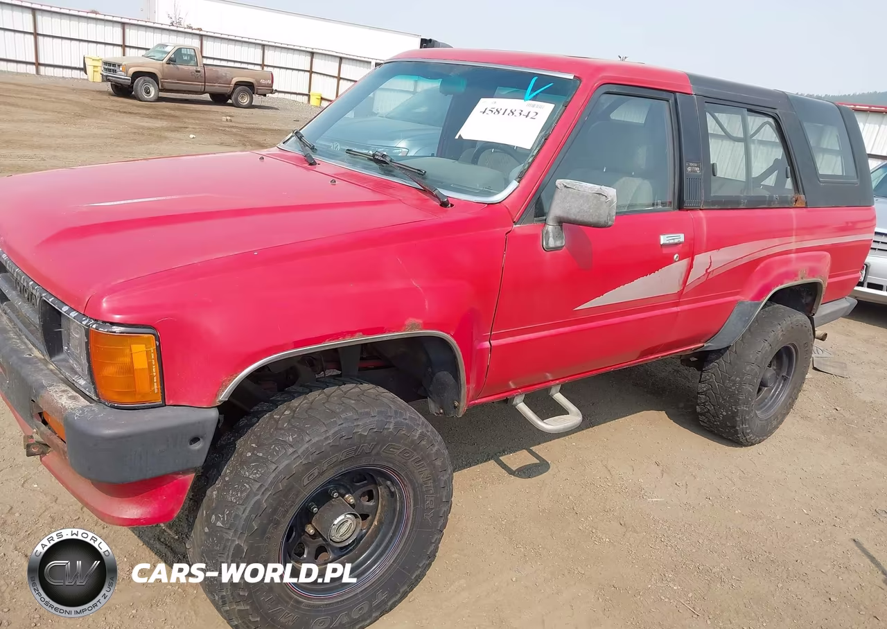 1989 Toyota 4Runner Vn66 Sr5 VIN:JT3VN66W9K0030997 - 2
