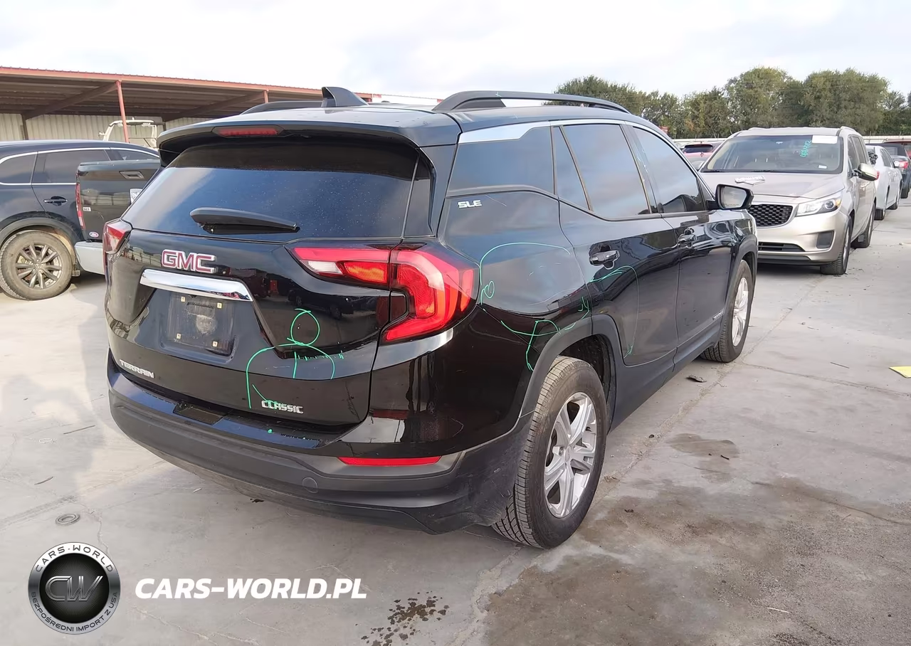 2020 GMC Terrain Fwd Sle VIN:3GKALMEV2LL138335 - 4