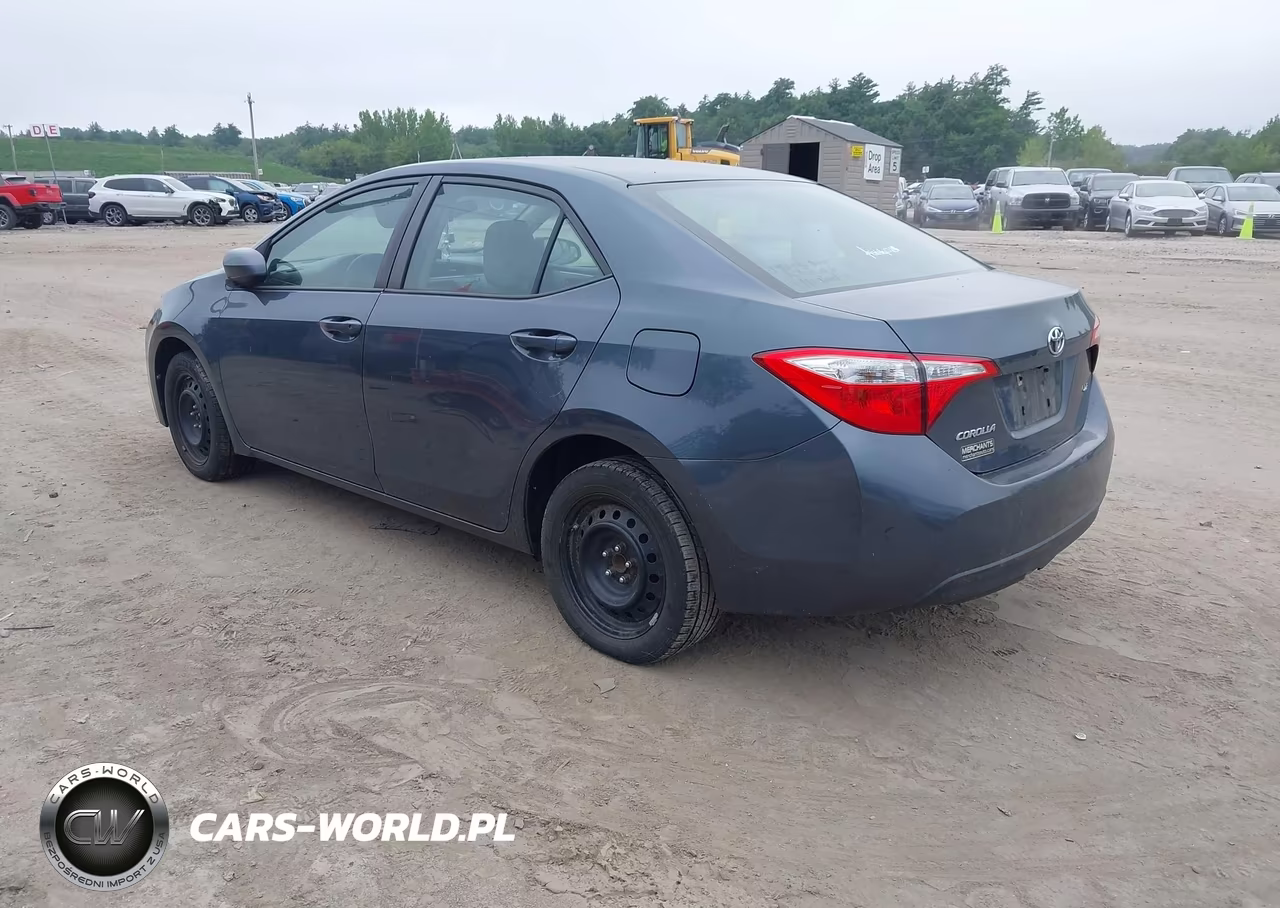 2016 Toyota Corolla Le VIN:2T1BURHE6GC626959 - 3