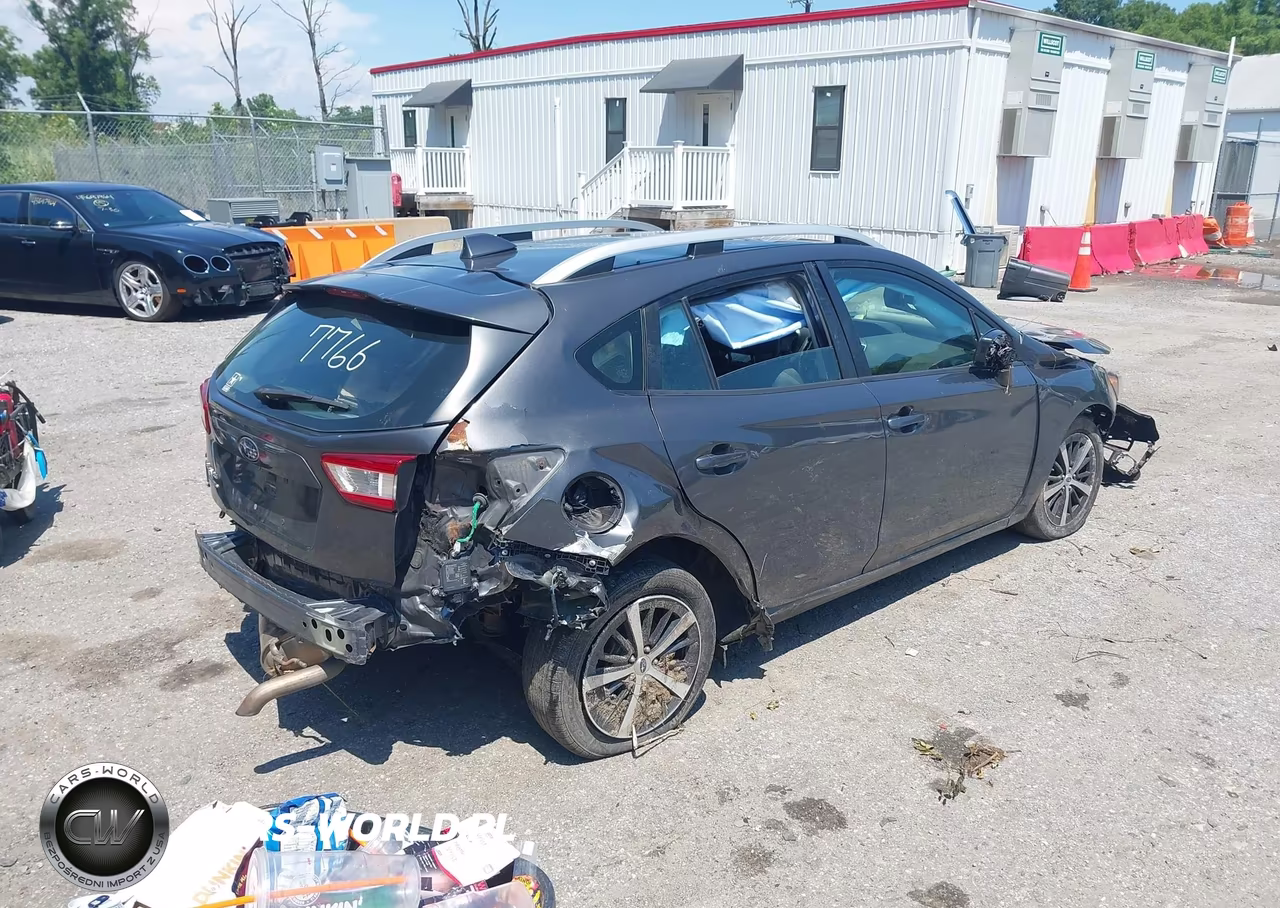 2019 Subaru Impreza 2.0I Premium VIN:4S3GTAD64K3727766 - 4