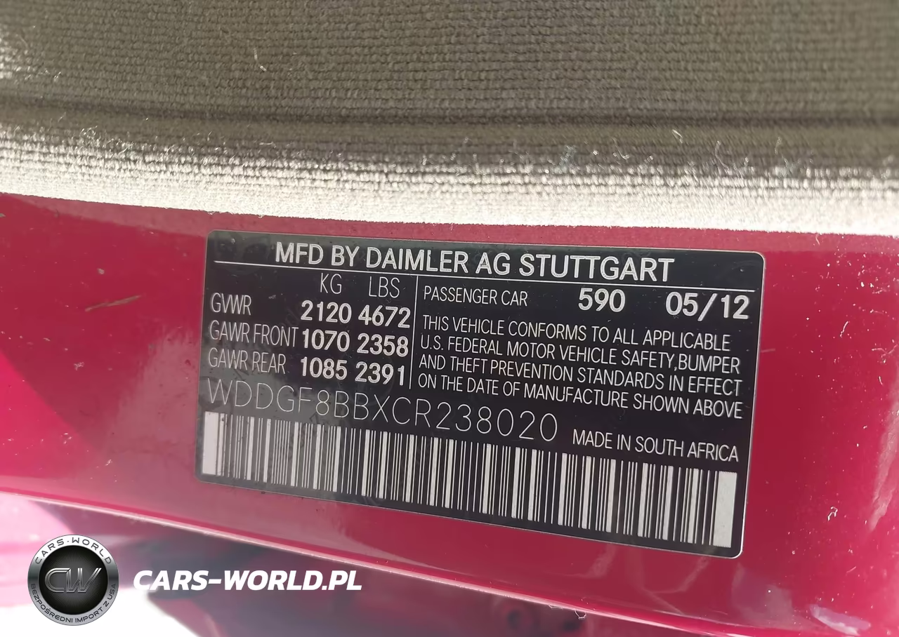2012 Mercedes-Benz C 300 Sport 4Matic VIN:WDDGF8BBXCR238020 - 9