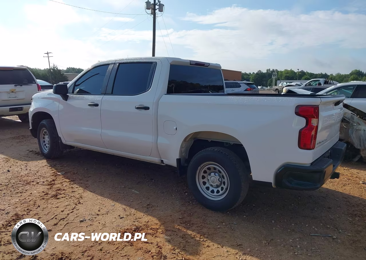 2023 Chevrolet Silverado 1500 2Wd Short Bed Wt VIN:3GCPAAEK4PG207007 - 3