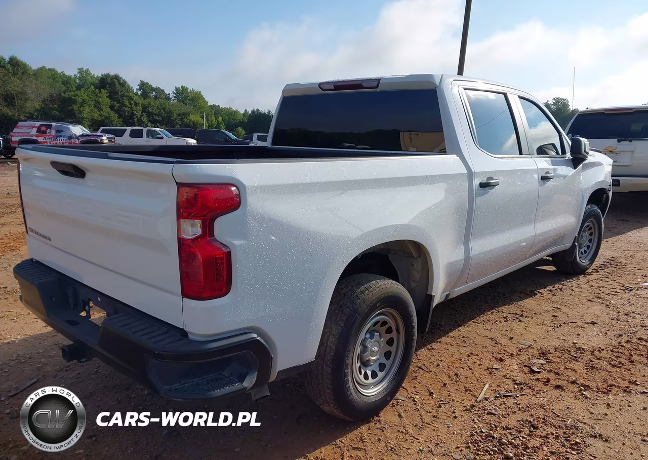 2023 Chevrolet Silverado 1500 2Wd Short Bed Wt VIN:3GCPAAEK4PG207007 - 4