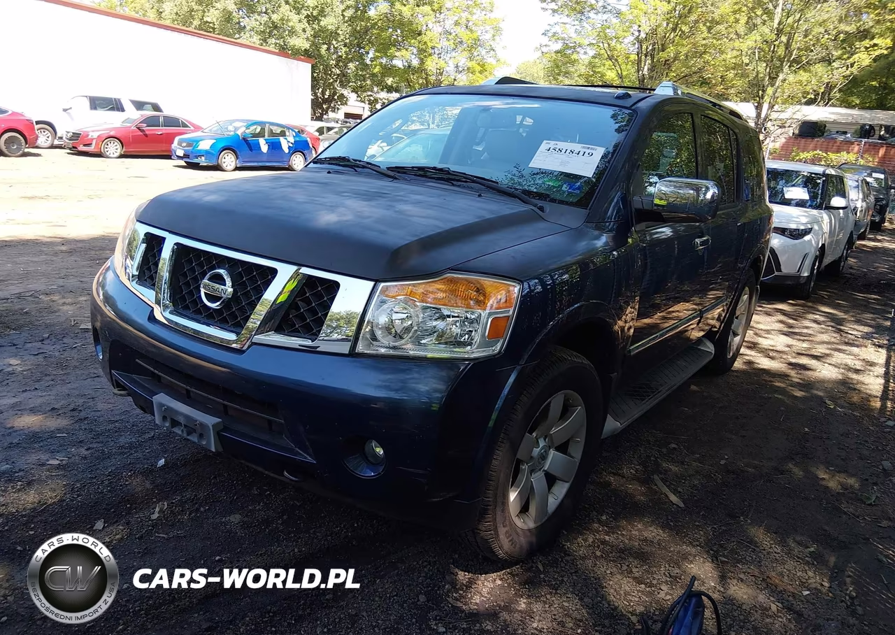 2010 Nissan Armada Titanium VIN:5N1AA0NC3AN611886 - 2