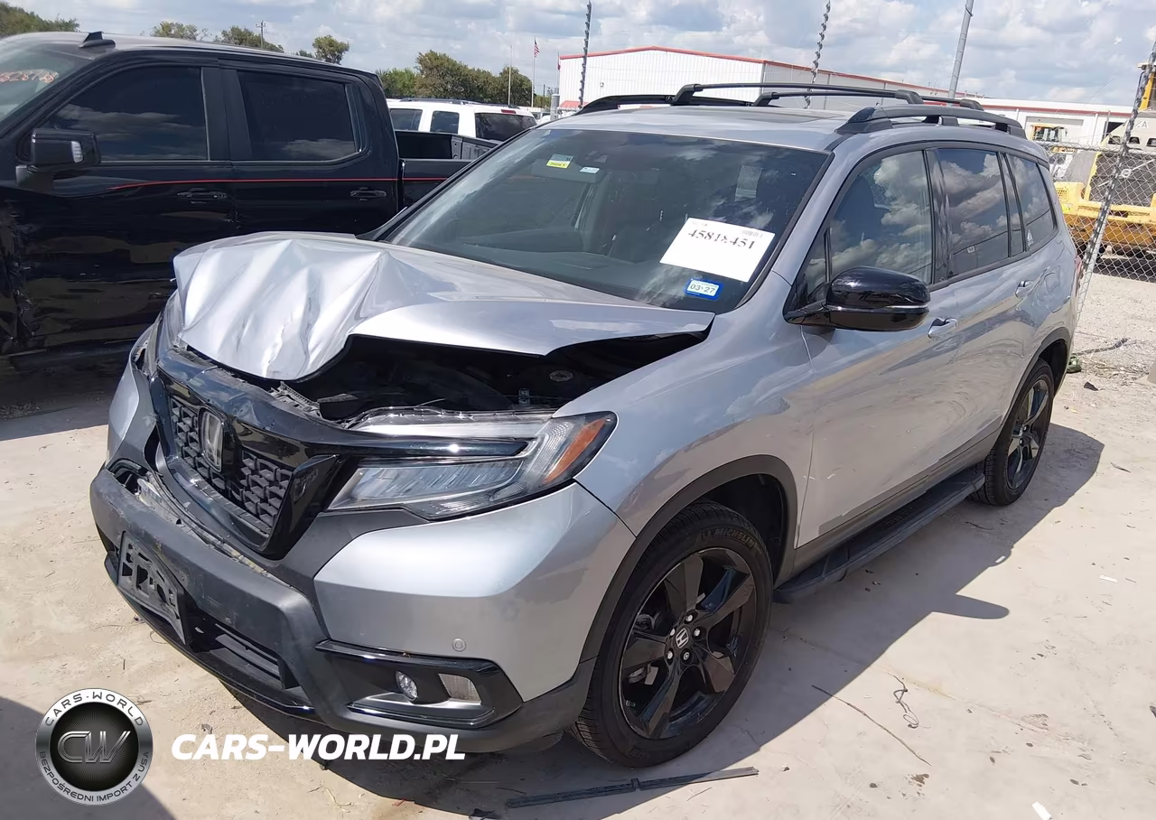 2020 Honda Passport Awd Elite VIN:5FNYF8H09LB017891 - 2