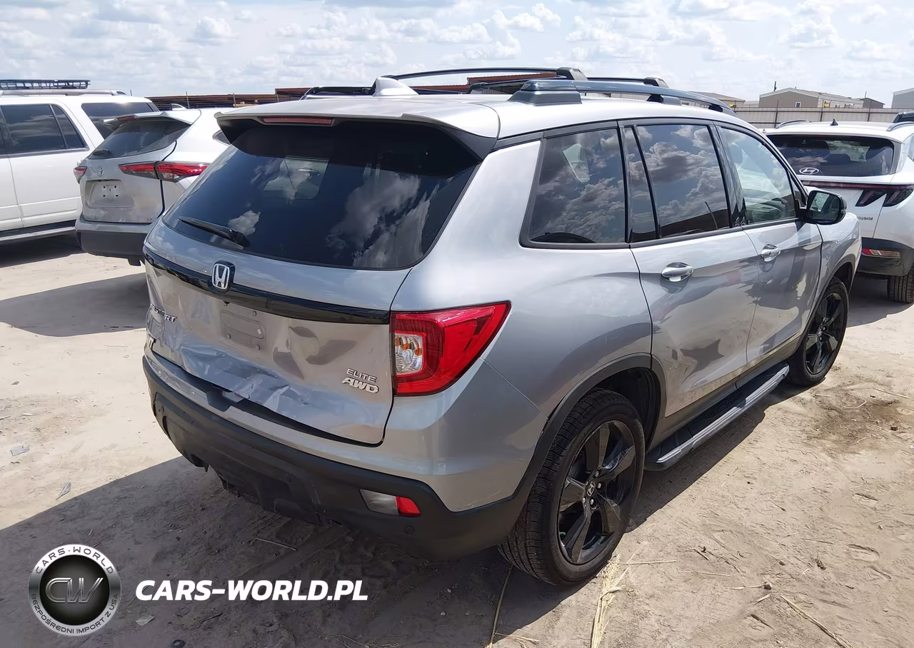 2020 Honda Passport Awd Elite VIN:5FNYF8H09LB017891 - 4