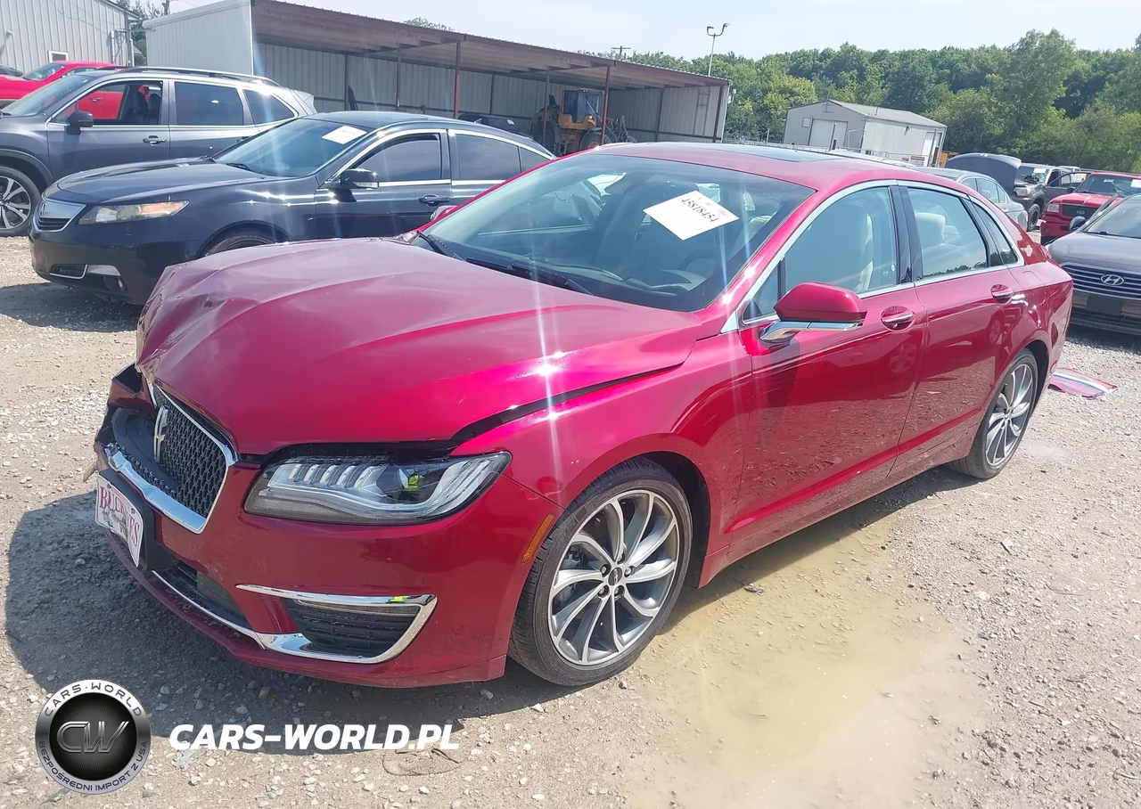 2018 Lincoln Mkz Reserve VIN:3LN6L5E96JR611217 - 2