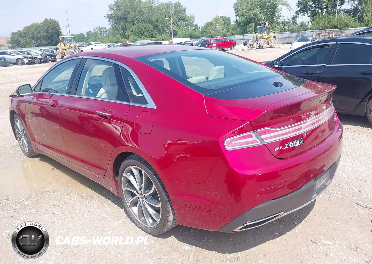 2018 Lincoln Mkz Reserve VIN:3LN6L5E96JR611217 - 3