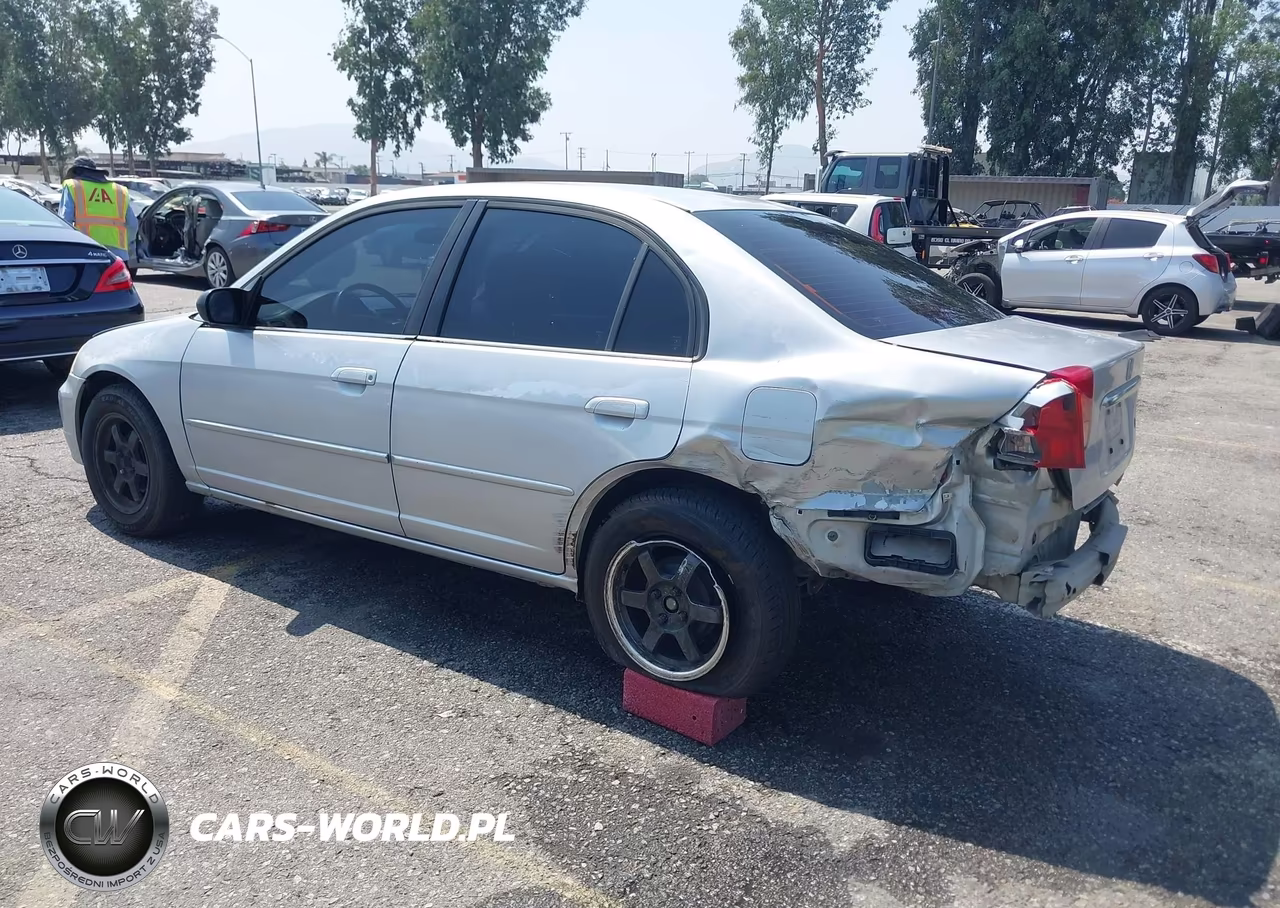 2002 Honda Civic Ex VIN:JHMES26782S001452 - 3