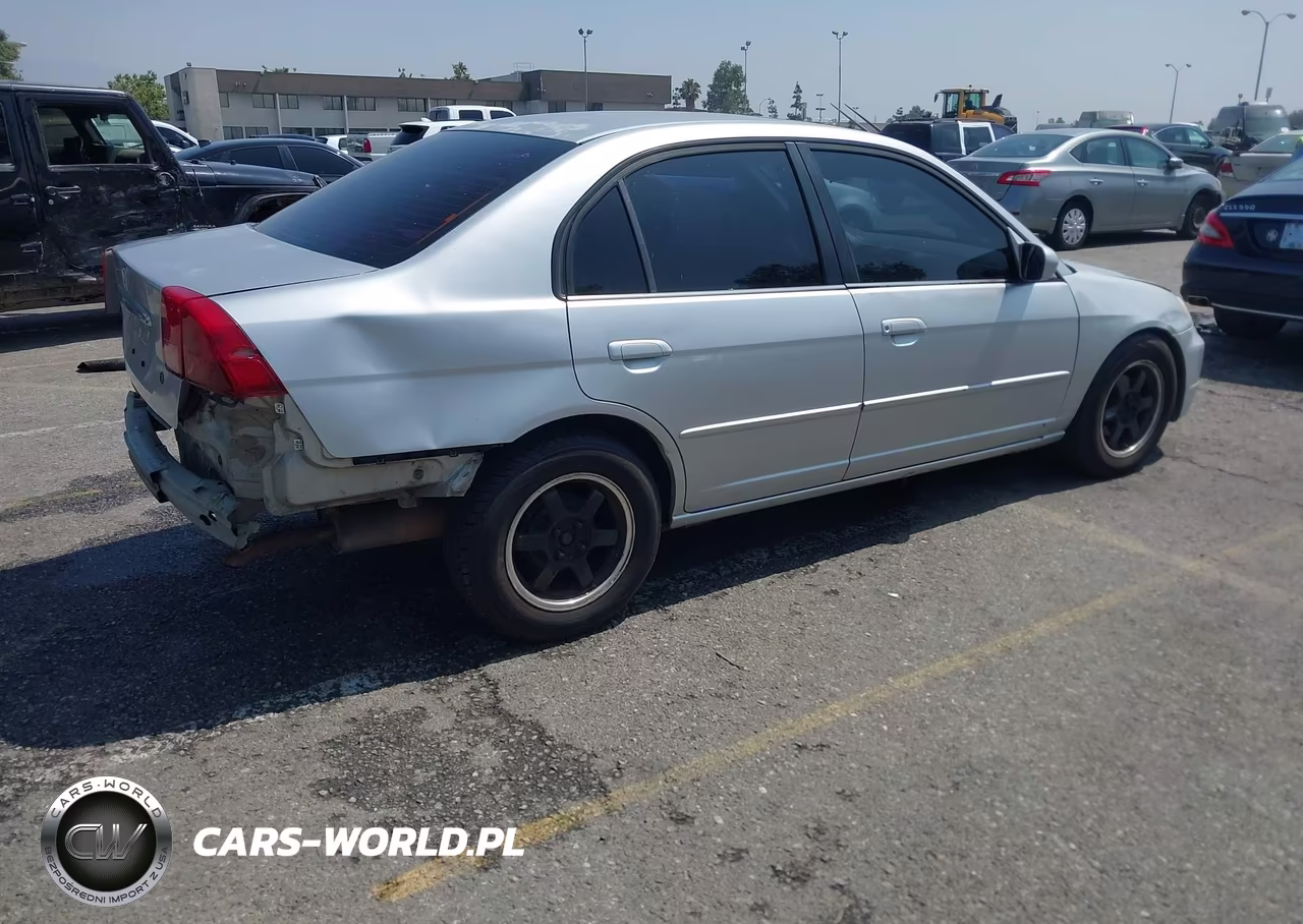 2002 Honda Civic Ex VIN:JHMES26782S001452 - 4