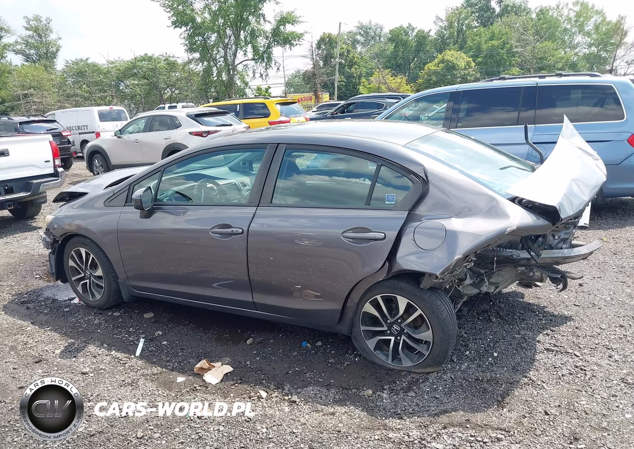 2015 Honda Civic Ex VIN:19XFB2F87FE055283 - 14