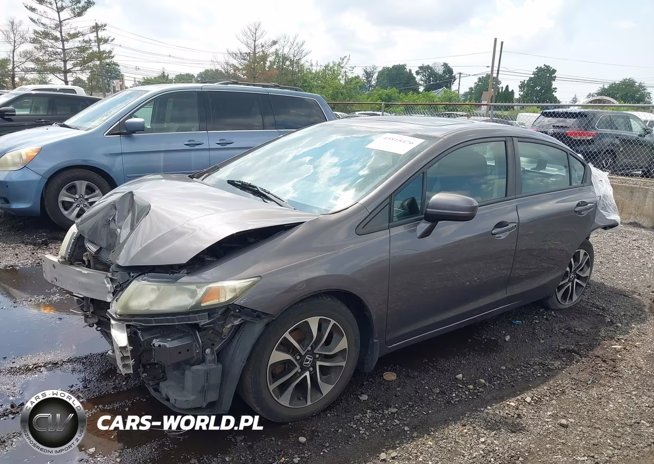 2015 Honda Civic Ex VIN:19XFB2F87FE055283 - 2