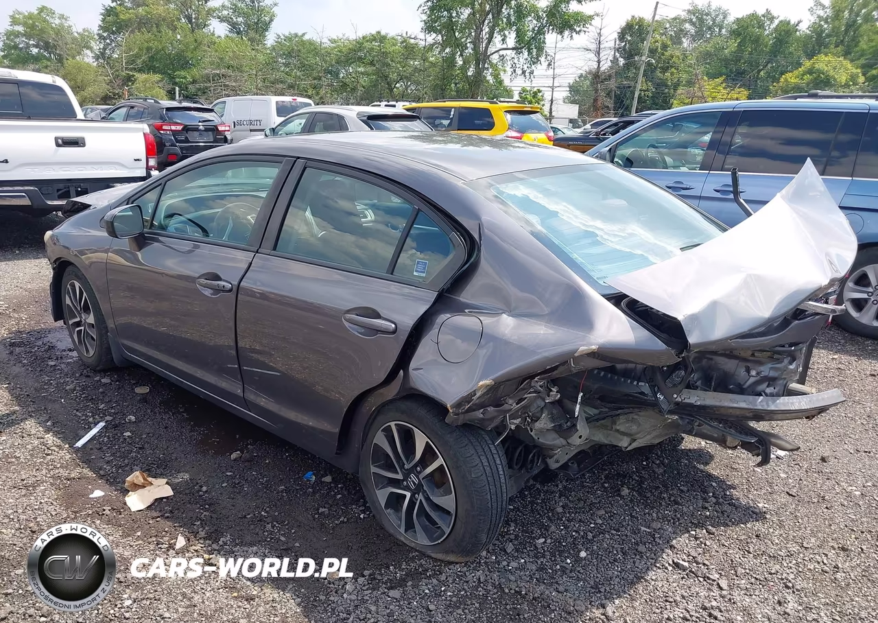 2015 Honda Civic Ex VIN:19XFB2F87FE055283 - 3