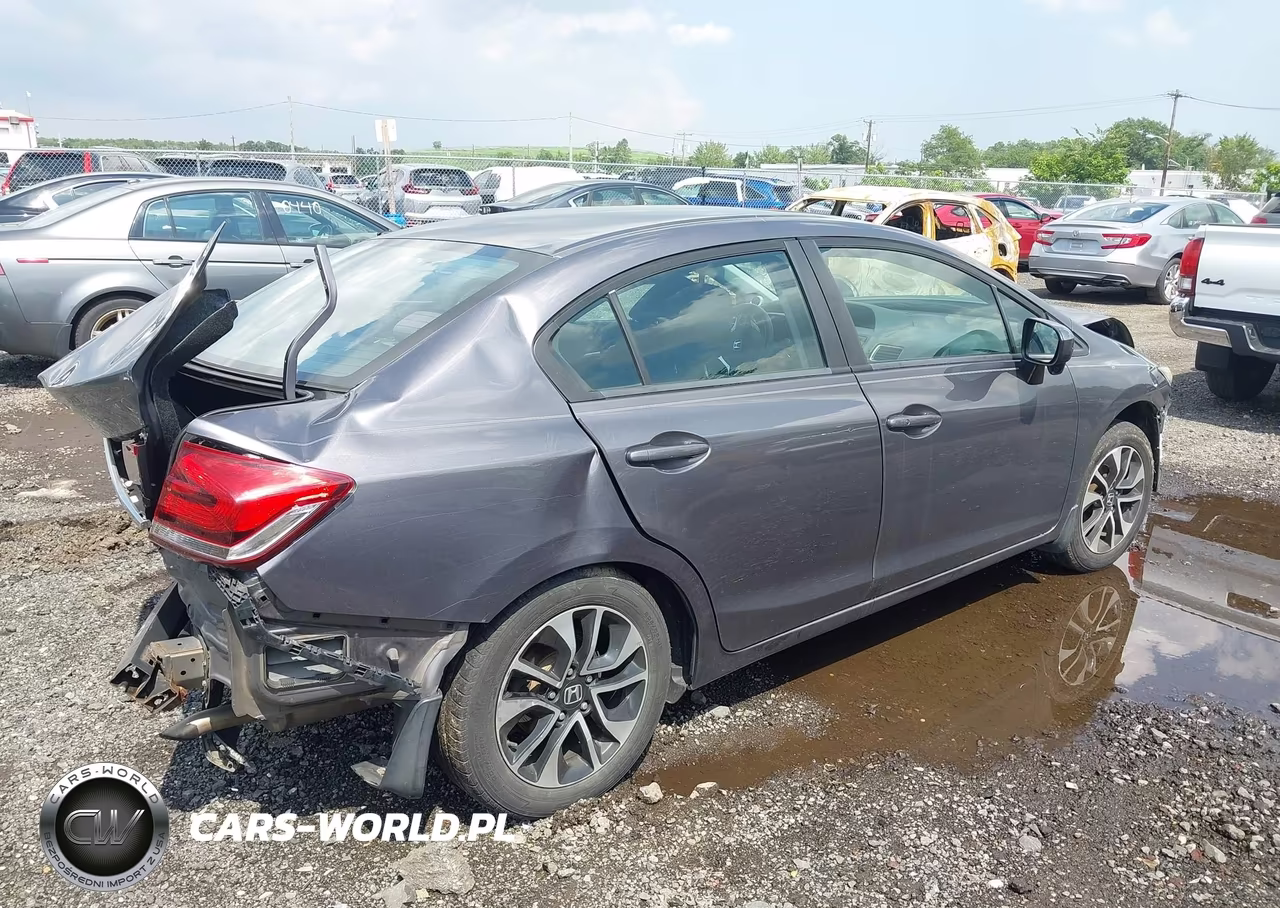 2015 Honda Civic Ex VIN:19XFB2F87FE055283 - 4