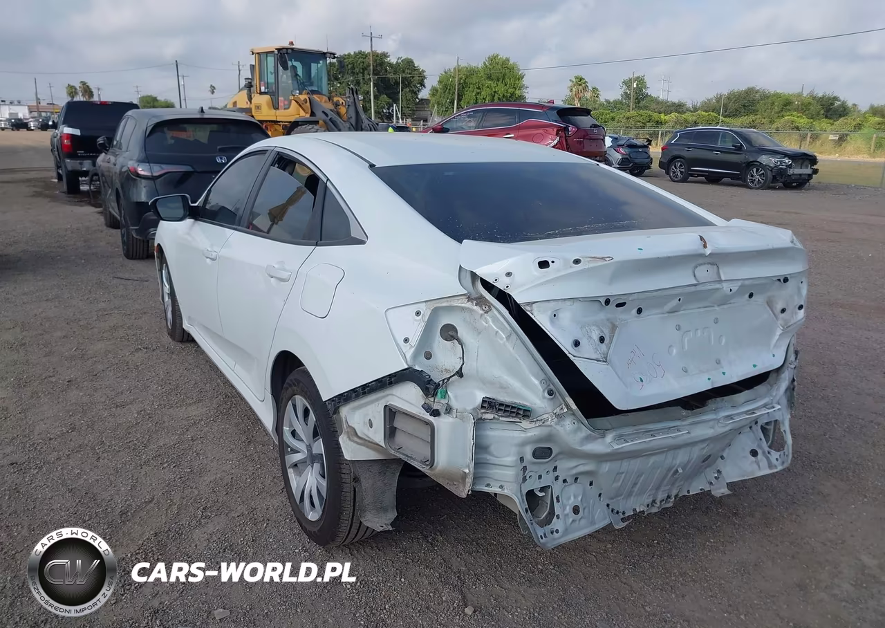 2020 Honda Civic Lx VIN:19XFC2F67LE014286 - 3