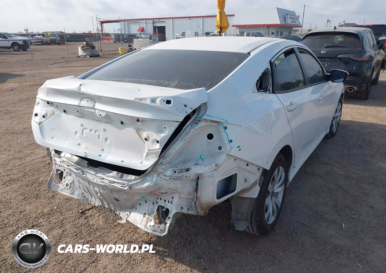 2020 Honda Civic Lx VIN:19XFC2F67LE014286 - 4