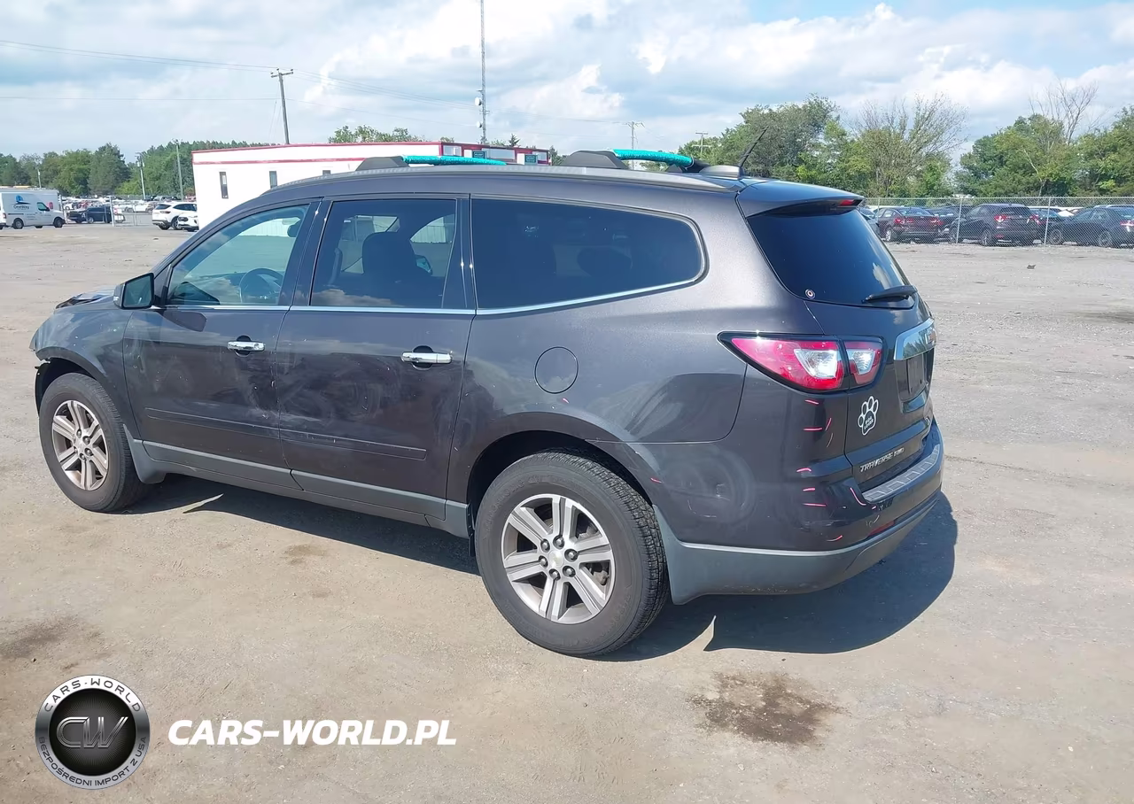 2017 Chevrolet Traverse Lt VIN:1GNKVHKD7HJ323306 - 3