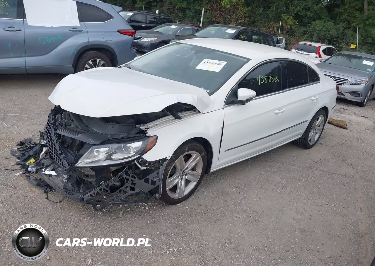 2015 Volkswagen Cc 2.0T Sport VIN:WVWBN7AN3FE809050 - 2