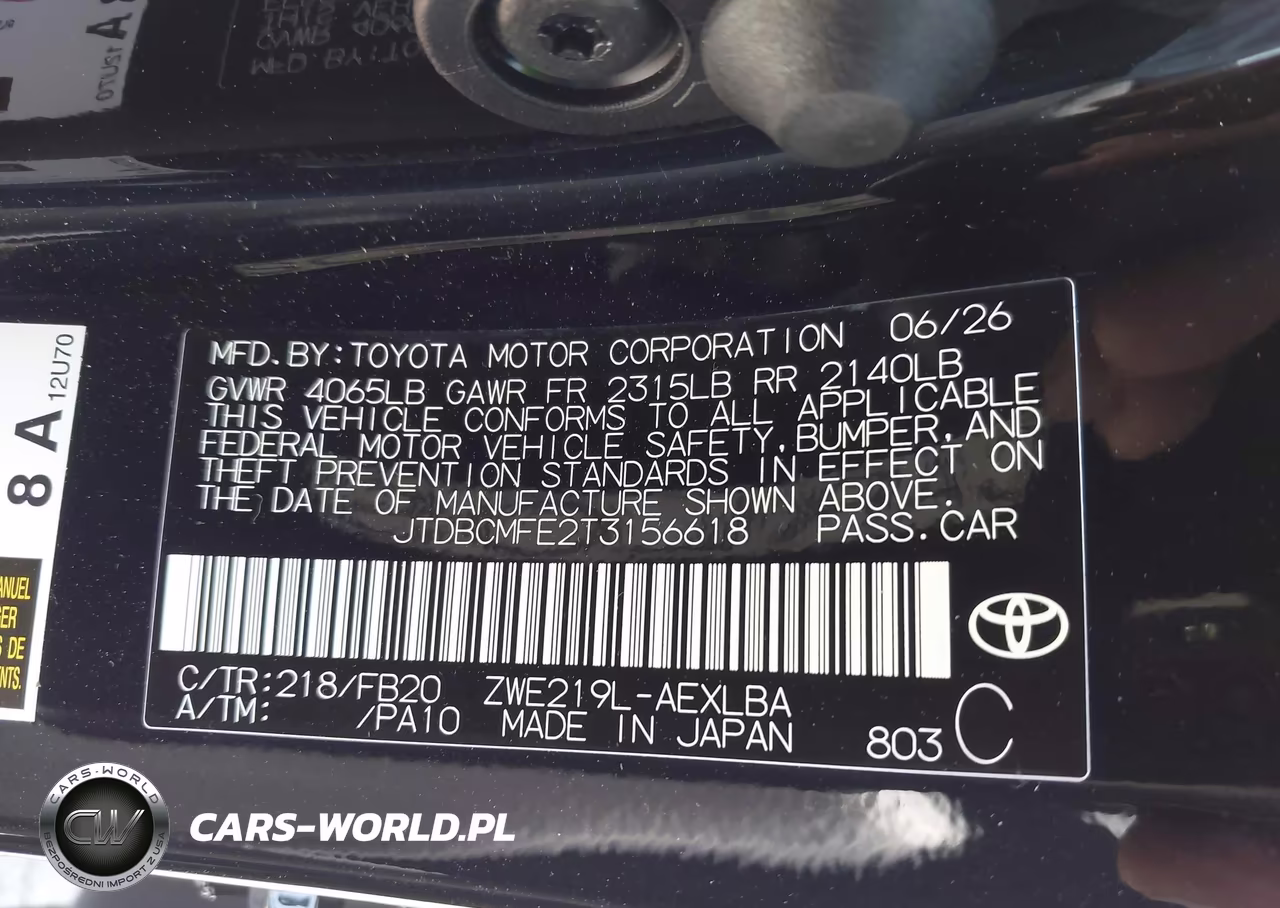 2026 Toyota Corolla Hybrid Hybrid Le VIN:JTDBCMFE2T3156618 - 9