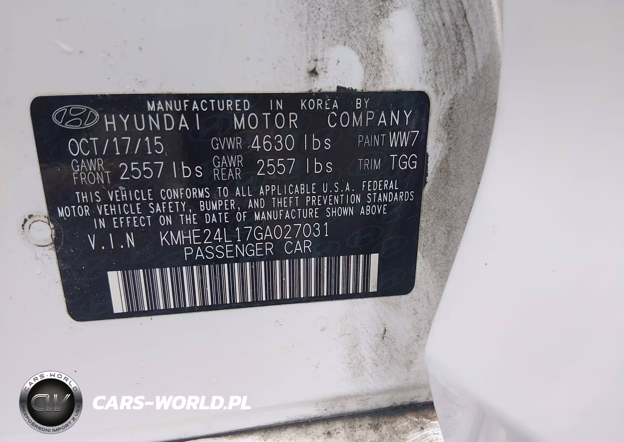 2016 Hyundai Sonata Hybrid Se VIN:KMHE24L17GA027031 - 9